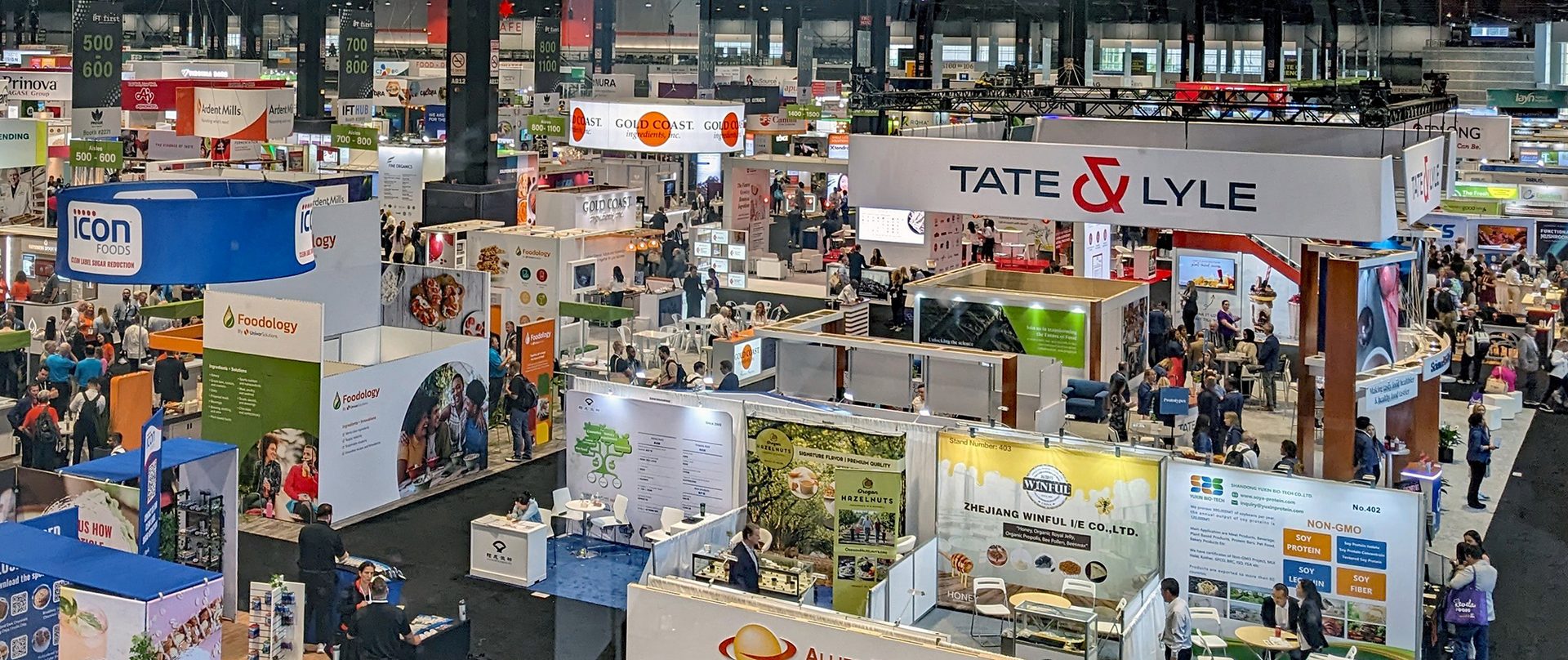IFT FIRST show floor