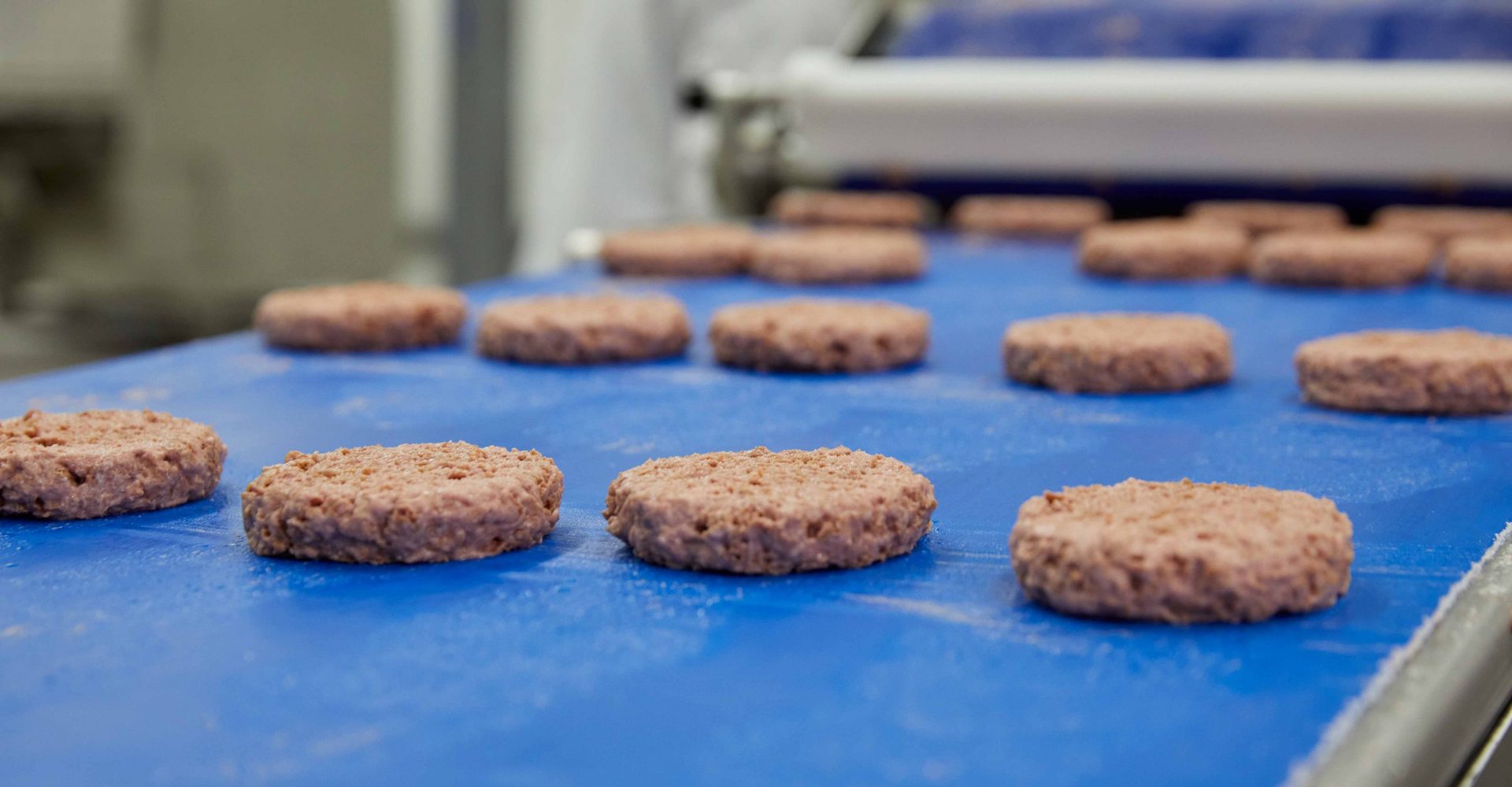 Beyond Meat Burger Production