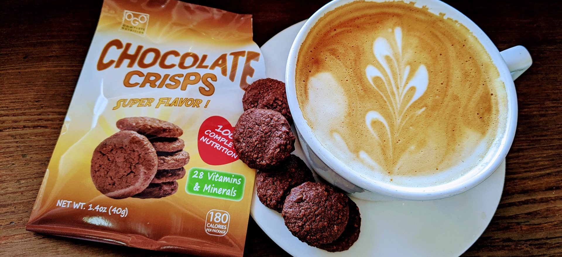 Choco Crisps W Latte OGO Foods