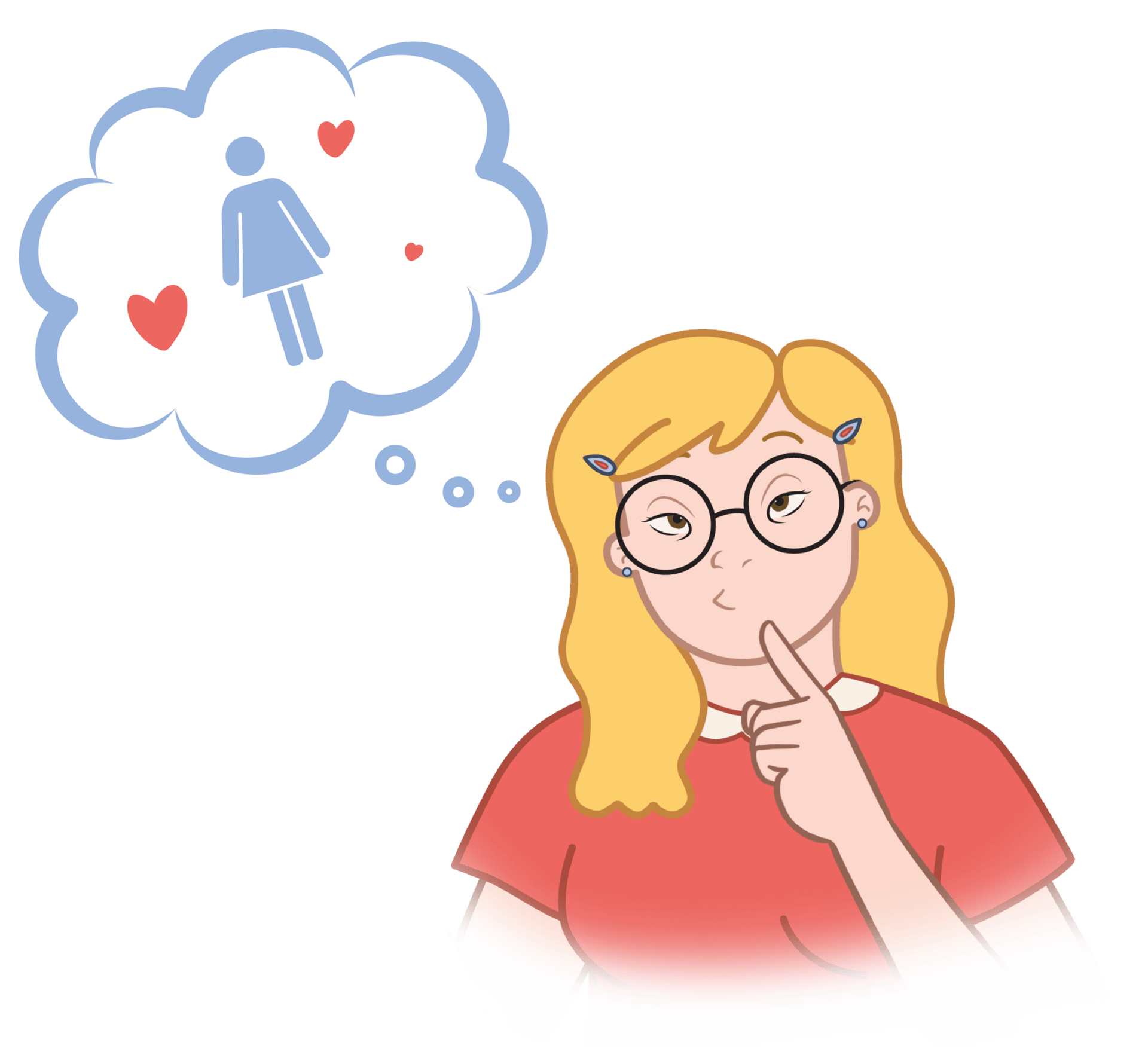 Nose, Cheek, Hairstyle, Cartoon, Happy, Organism, Gesture, Sleeve, Finger, Thumb