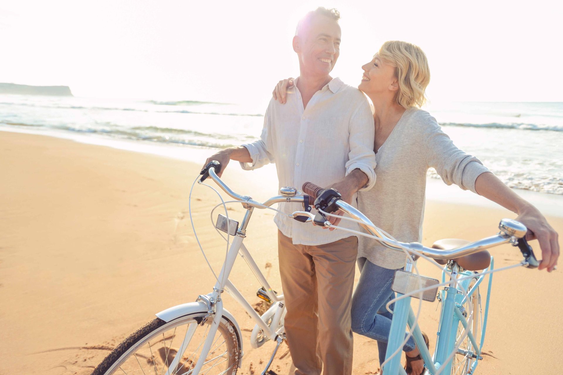 Bicycles--Equipment and supplies, Bicycle wheel, Tire, Water, Sky