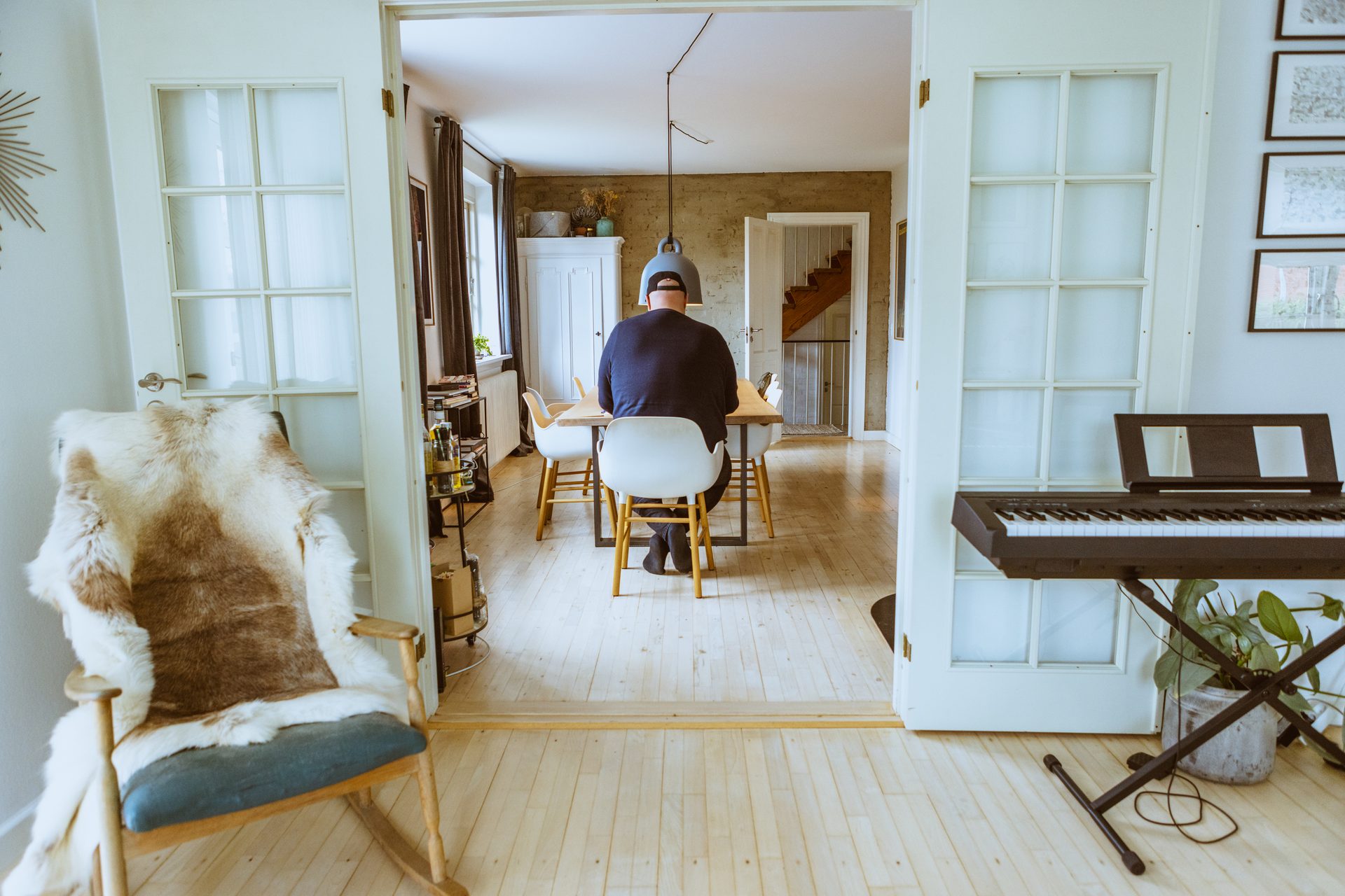 Interior design, Furniture, Building, Chair, Comfort, Wood, Window, Floor, Flooring