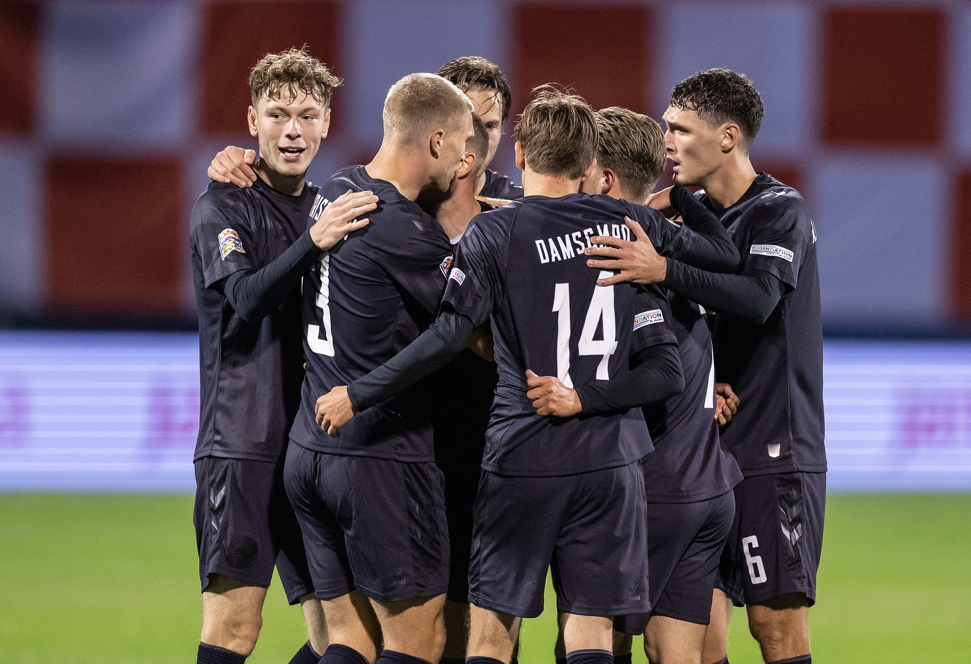 Sports uniform, Ball game, Shorts, Soccer, Player, Jersey, Gesture, Fan, Grass