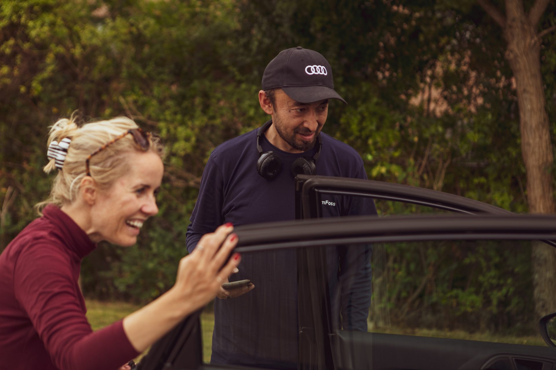 Motor vehicle, Plant, Tree, Cap