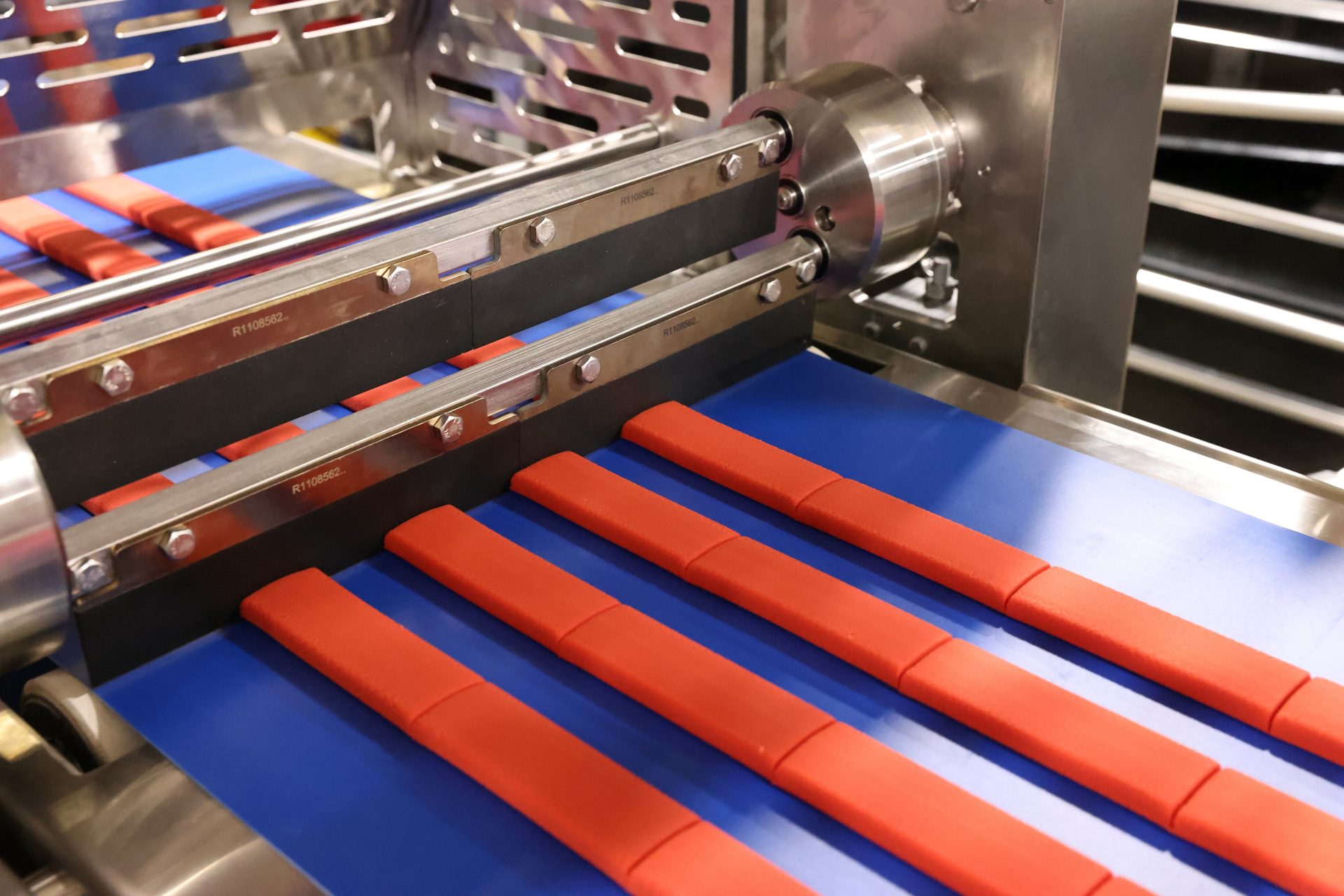 Belt, Conveyor, Equipment, Line, Machine, Cutter, Lines of food