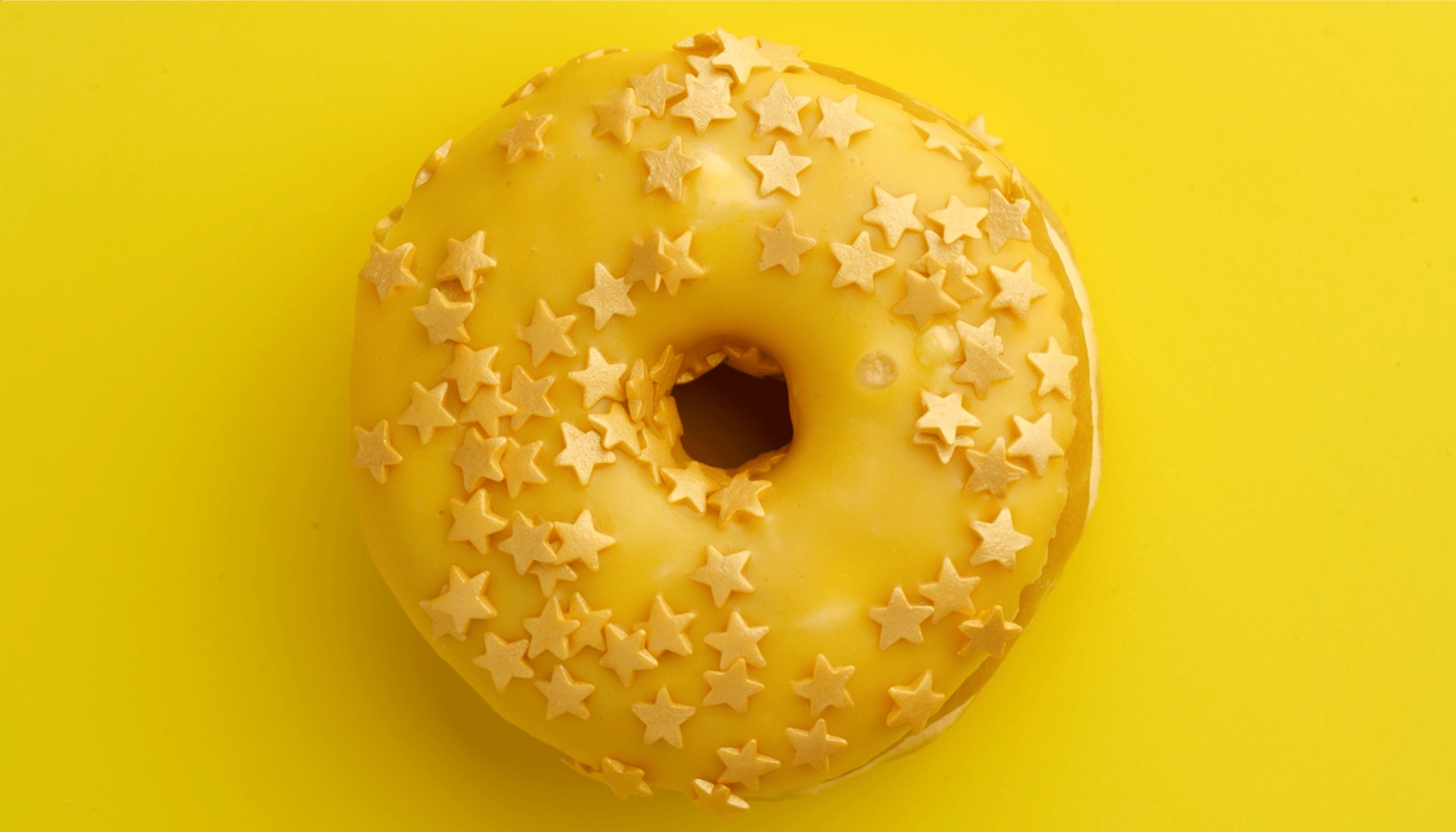 Food, Ingredient, Donut, Yellow, Gold, Sprinkles