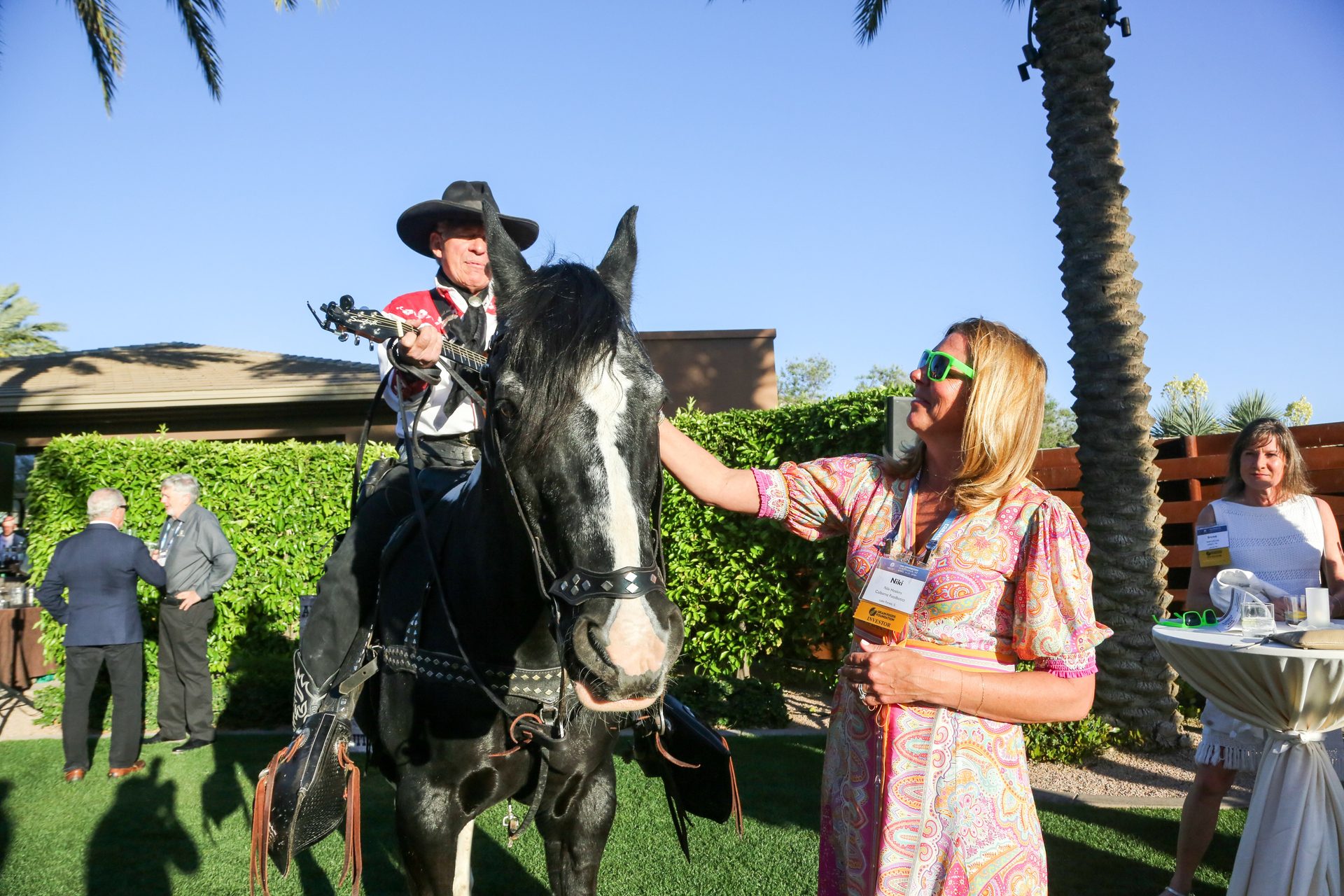 Horse tack, Sun hat, Bridle, Halter, Rein, Smile