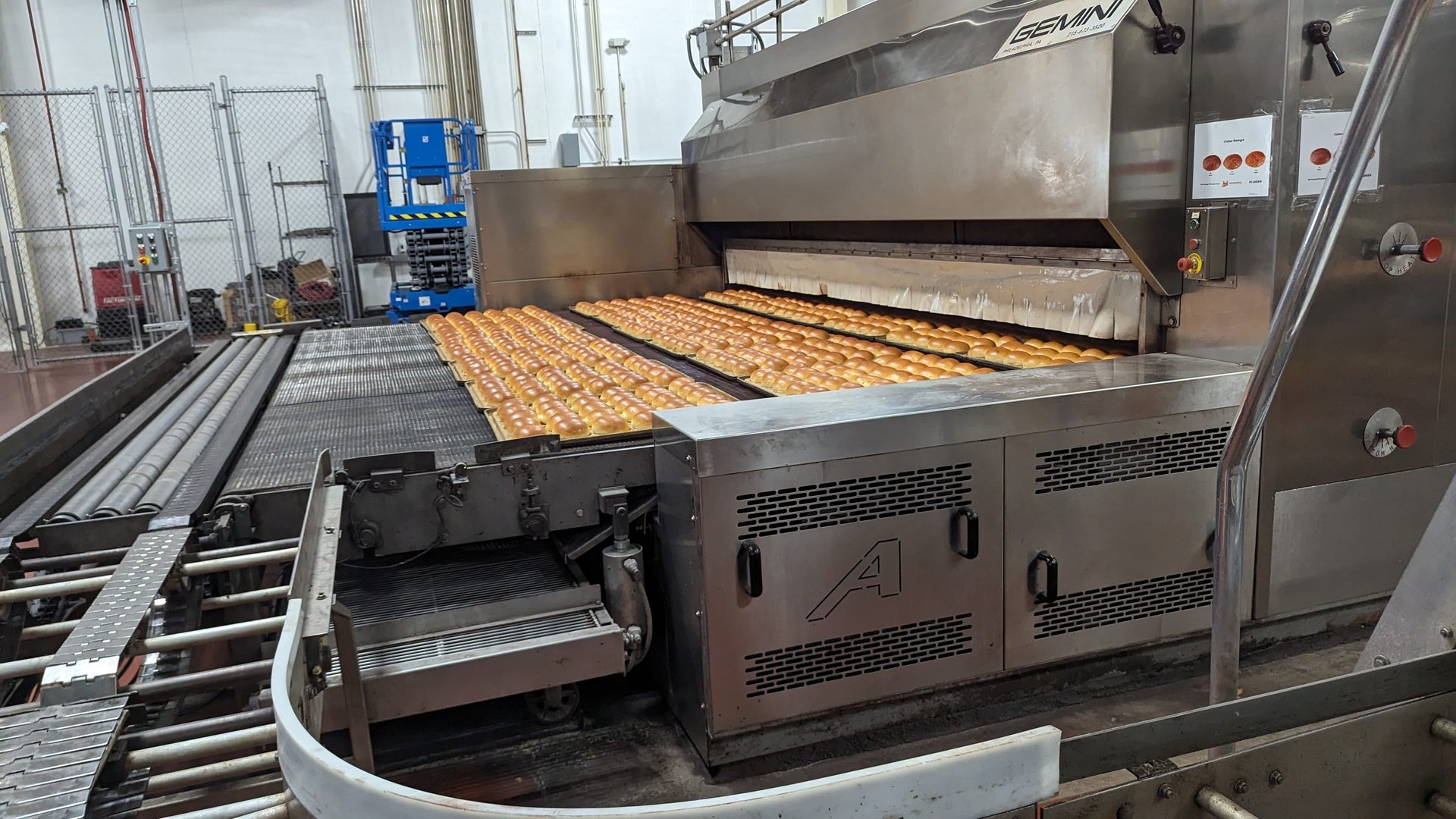 Food production, Bakery equipment, Industrial, Stainless steel