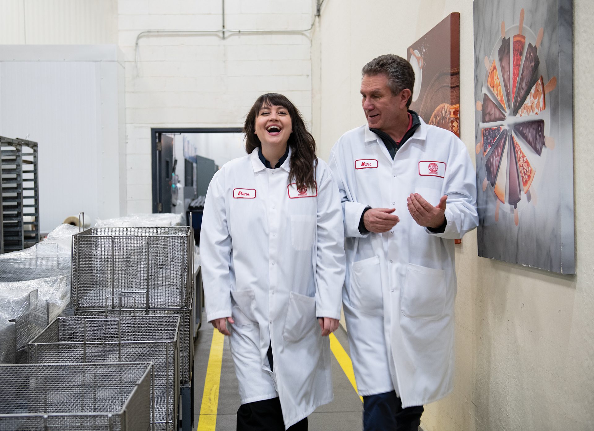 White coat, Workwear, Sleeve, Gesture