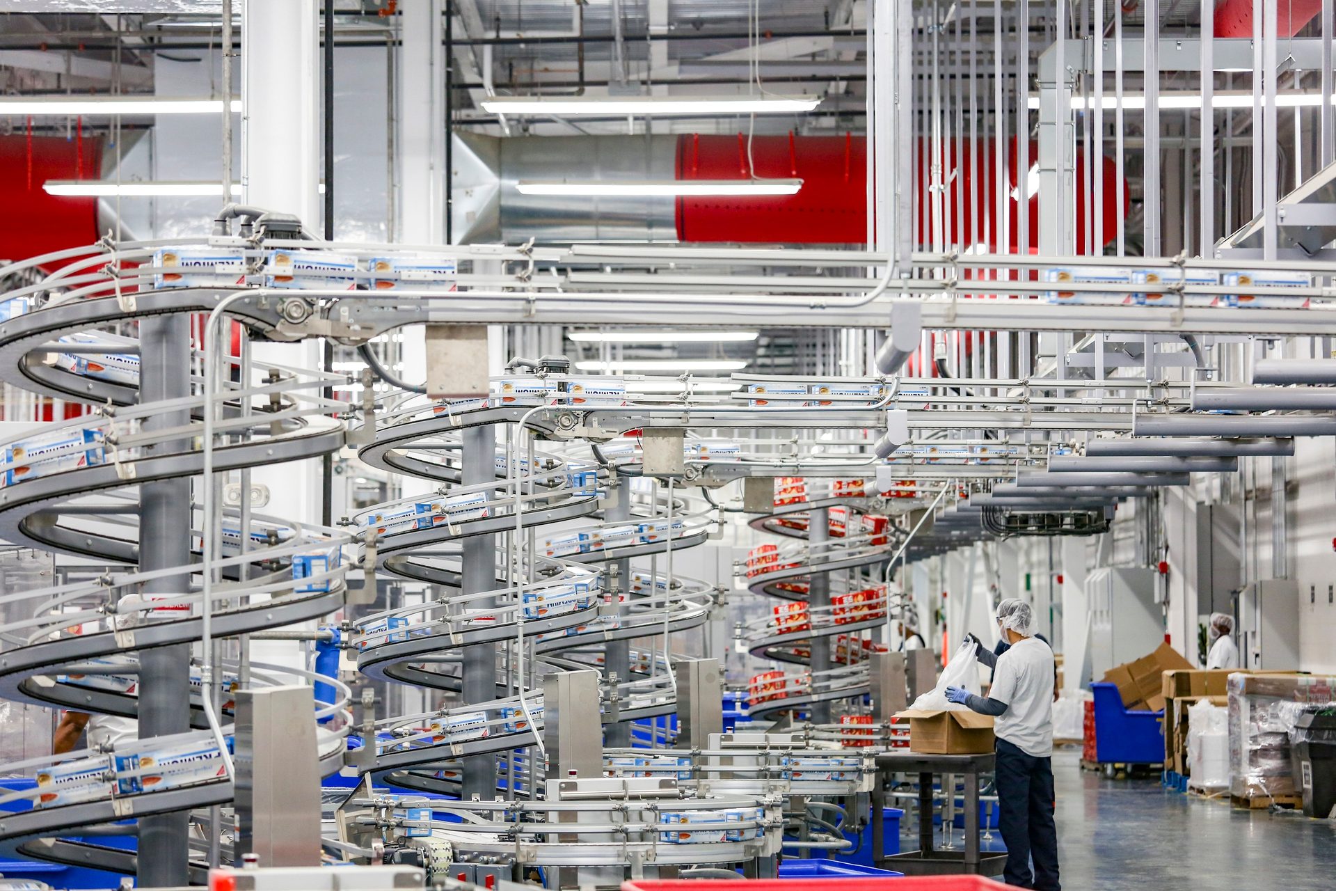 Mass production, Industrial interior, Equipment
