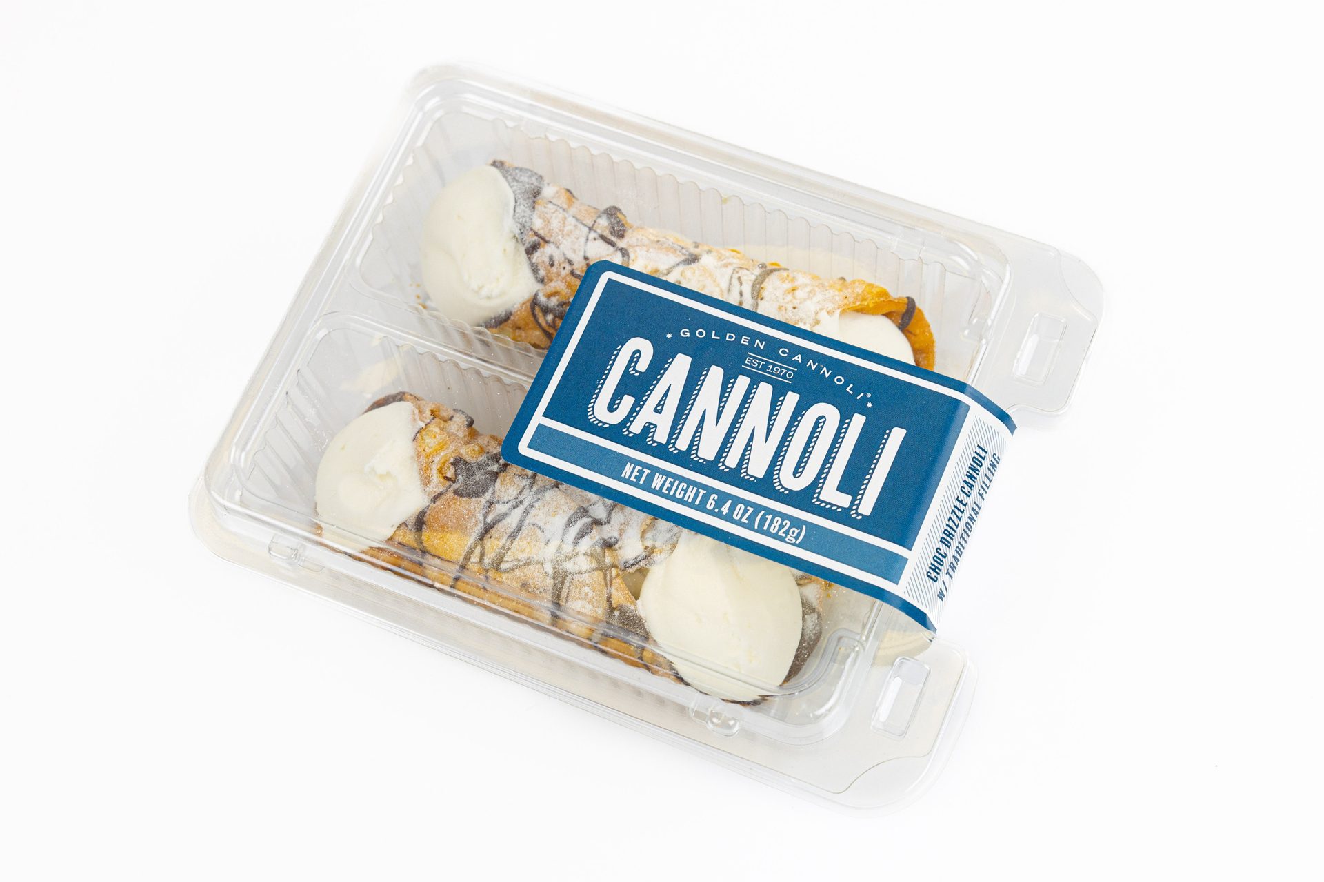 Rectangle, Cannoli, Clamshell package