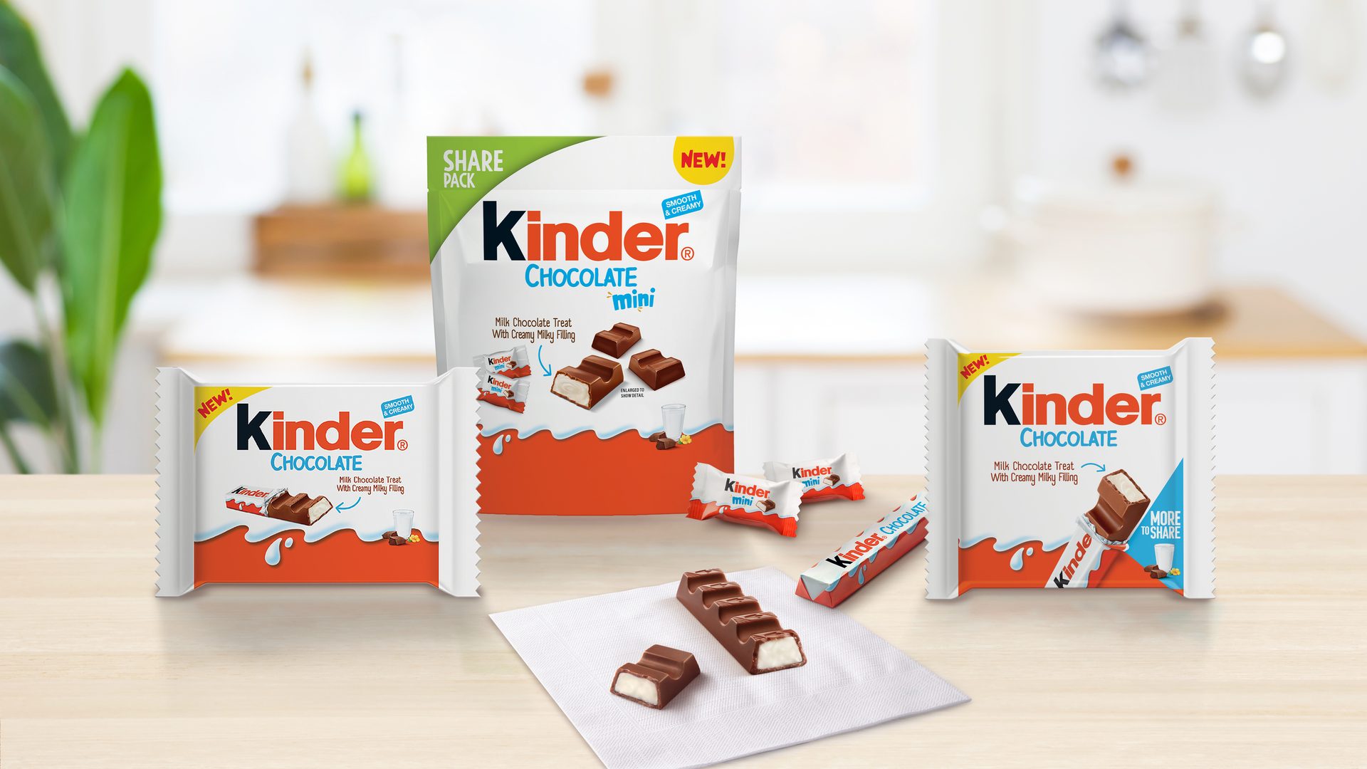 Food, Chocolate bars, Packaging, table, Kitchen