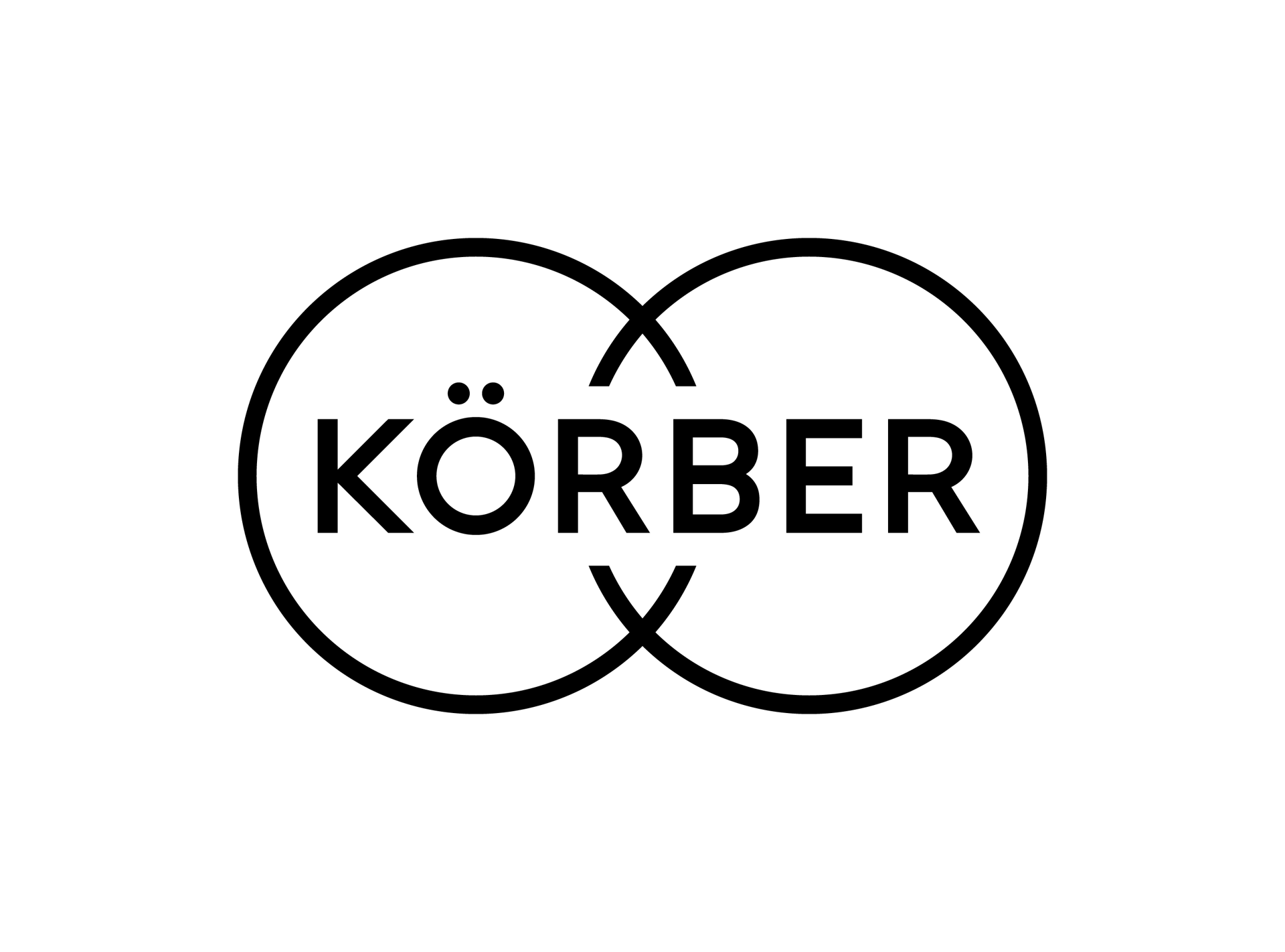 Logo, Black, Circles, Text