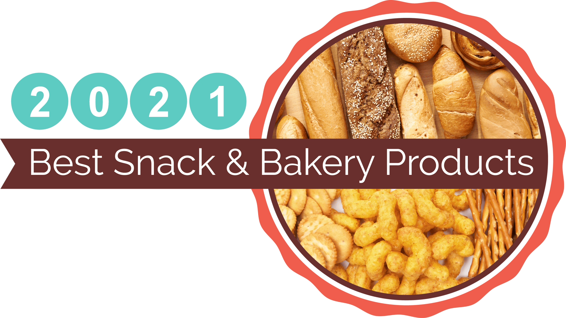 Logo, Recipe, Dish, Cuisine, Font, Bread, Crunchy snacks, Colorful, badge