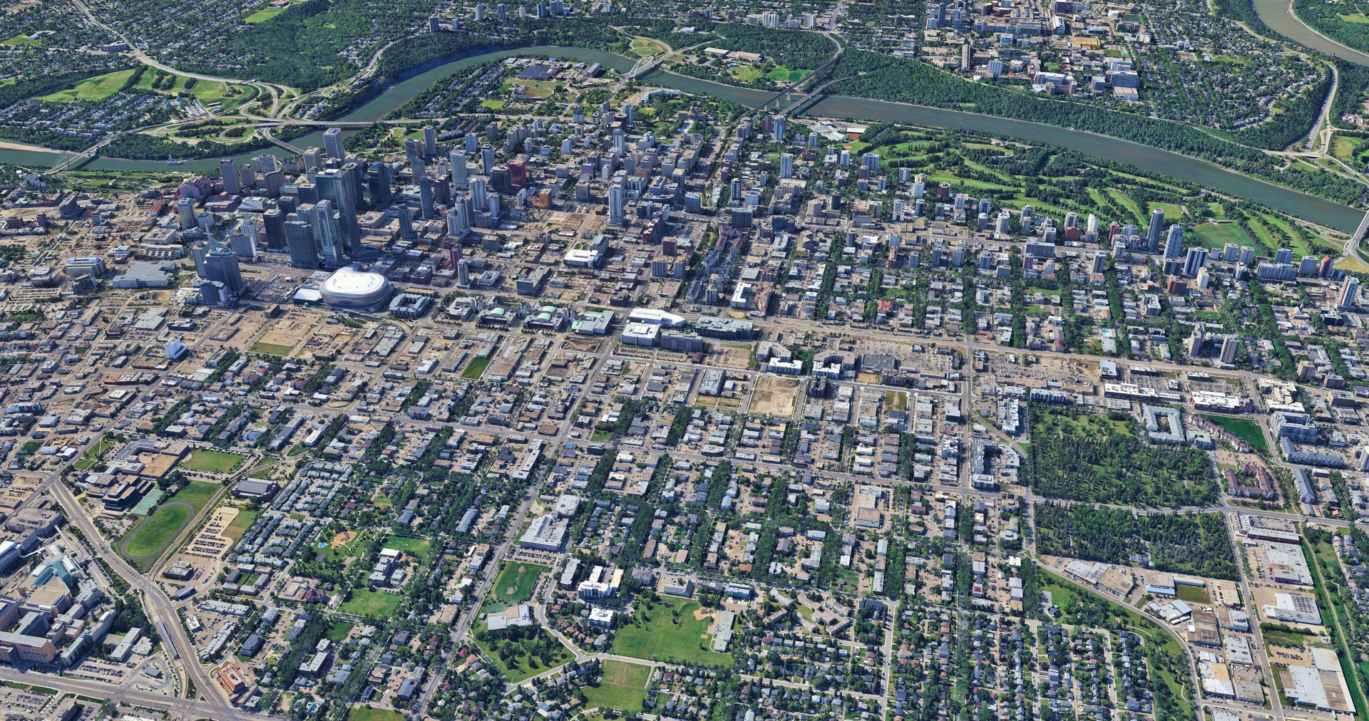 Urban area, Aerial photography, Bird's-eye view, Human settlement, City, Landscape, Neighbourhood