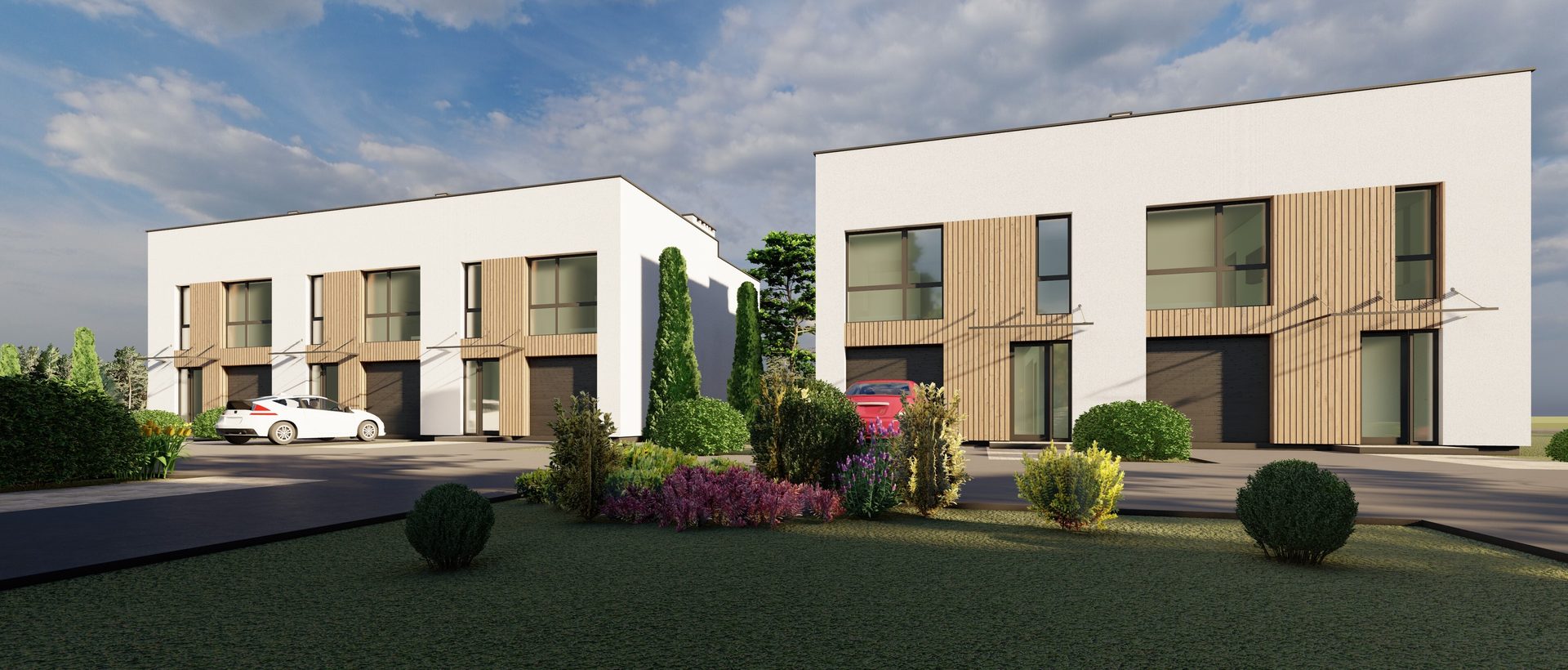 Land lot, Urban design, Plant, Cloud, Sky, Window, Building, Fixture, Grass, Neighbourhood