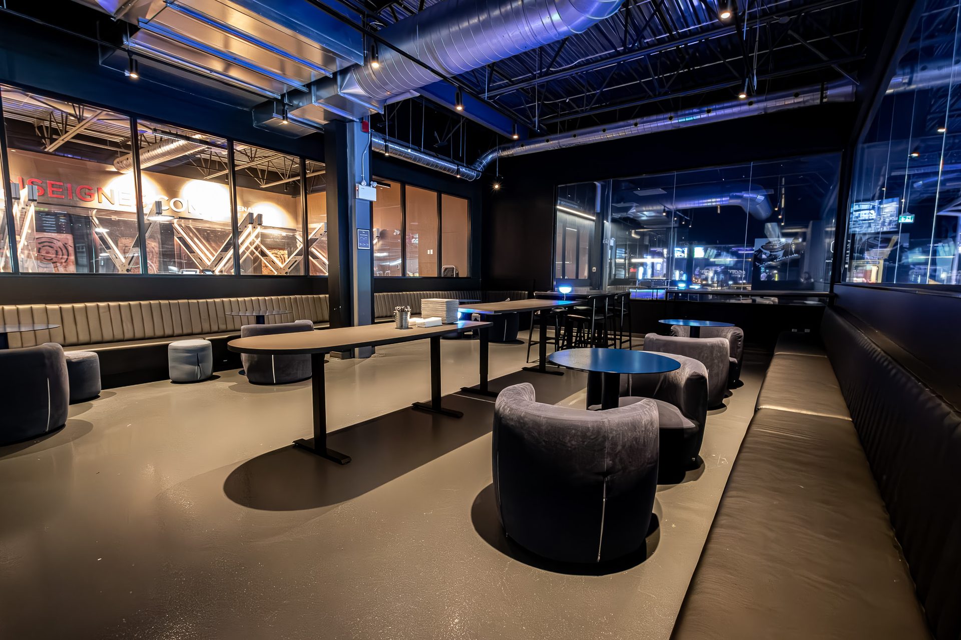 Interior design, Table, Furniture, Chair, Architecture