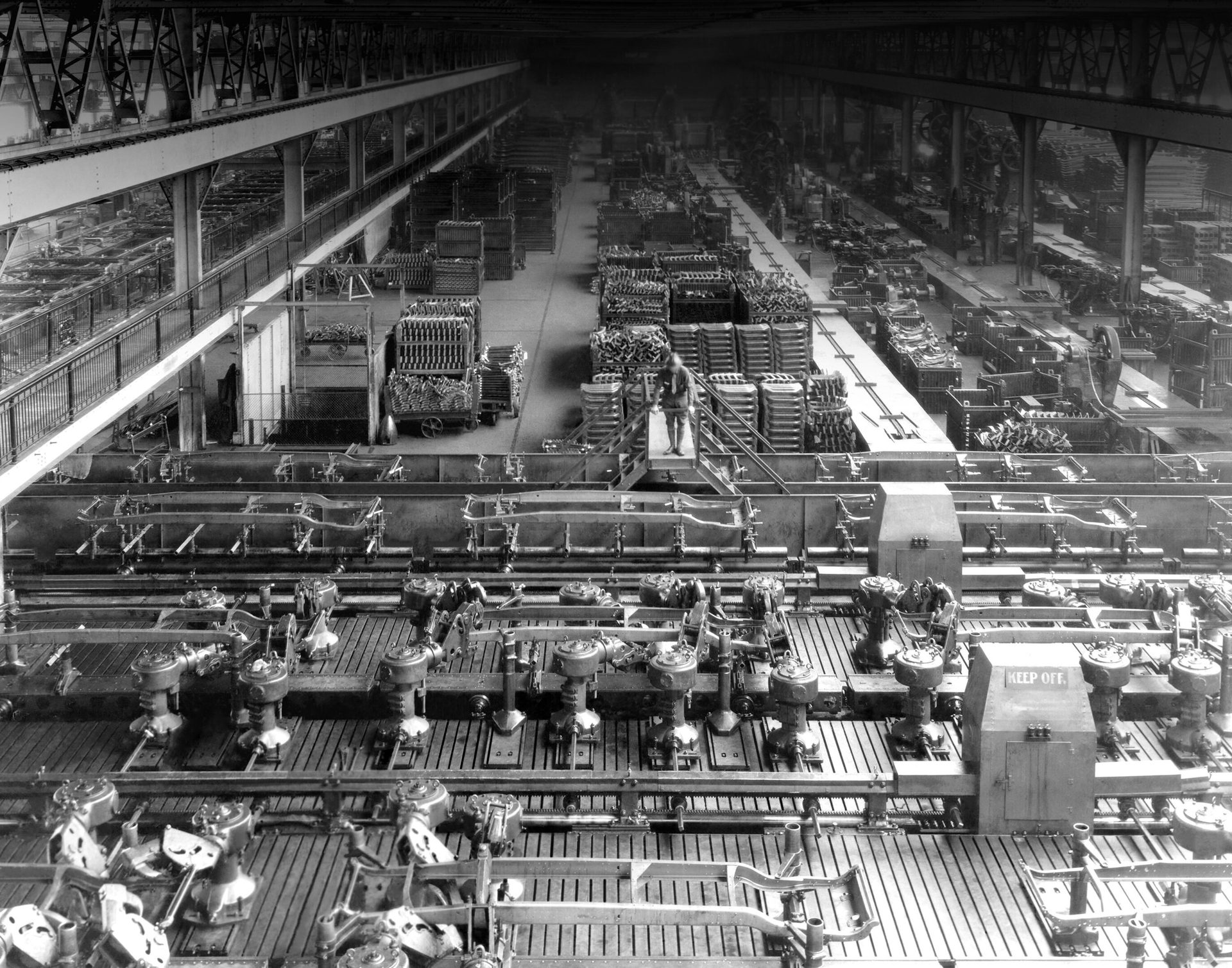 Mode of transport, Urban design, Photograph, White, Black, Building, Black-and-white, Track, Industry