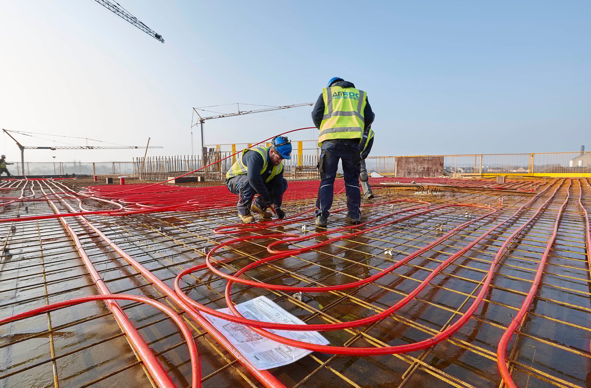 Personal protective equipment, Hard hat, High-visibility clothing, Construction worker, Workwear, Helmet, Engineer, Job