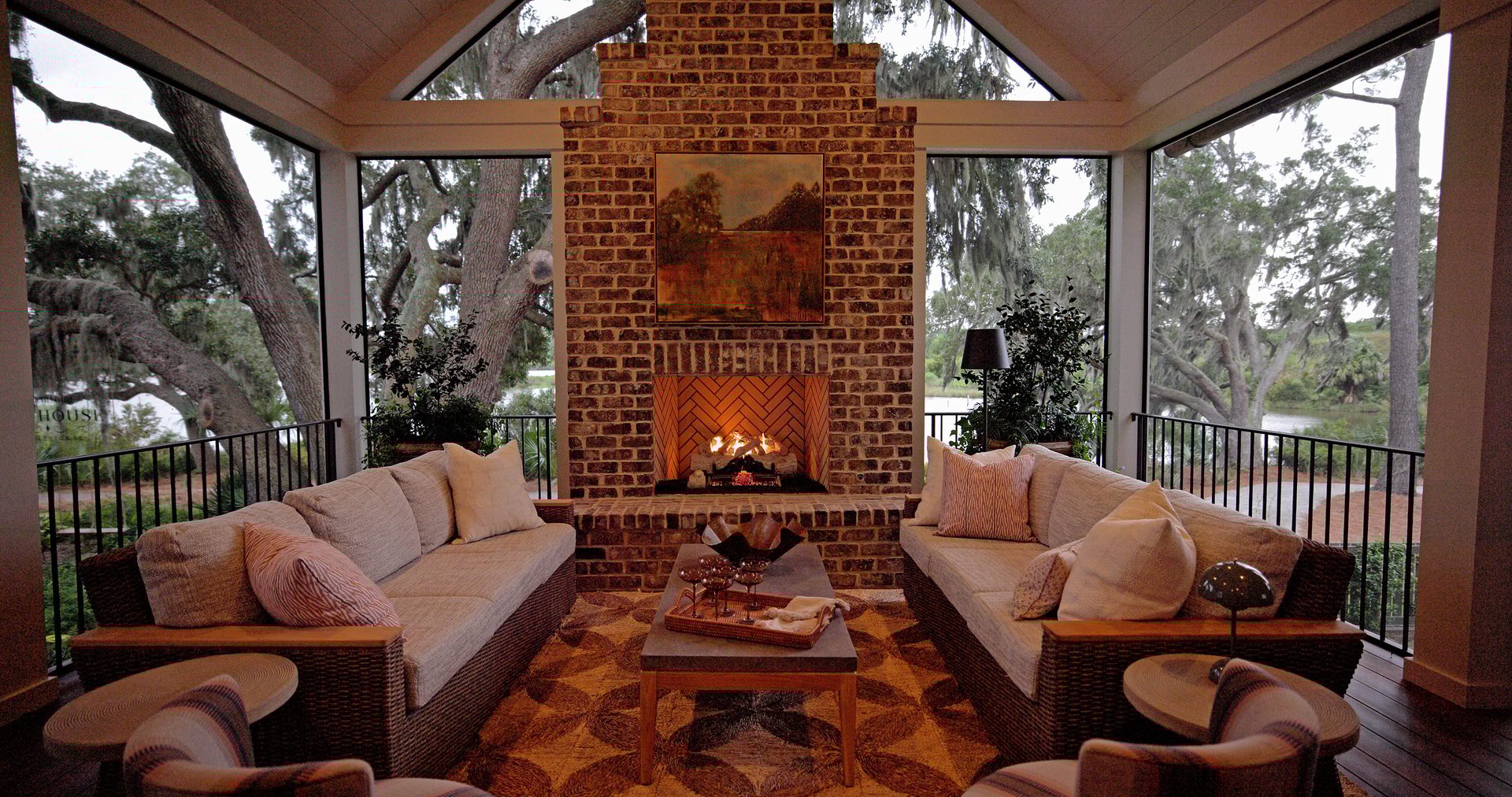 Interior design, Living room, Furniture, Wood, Chair, Ceiling, Flooring, Home, Floor, Couch