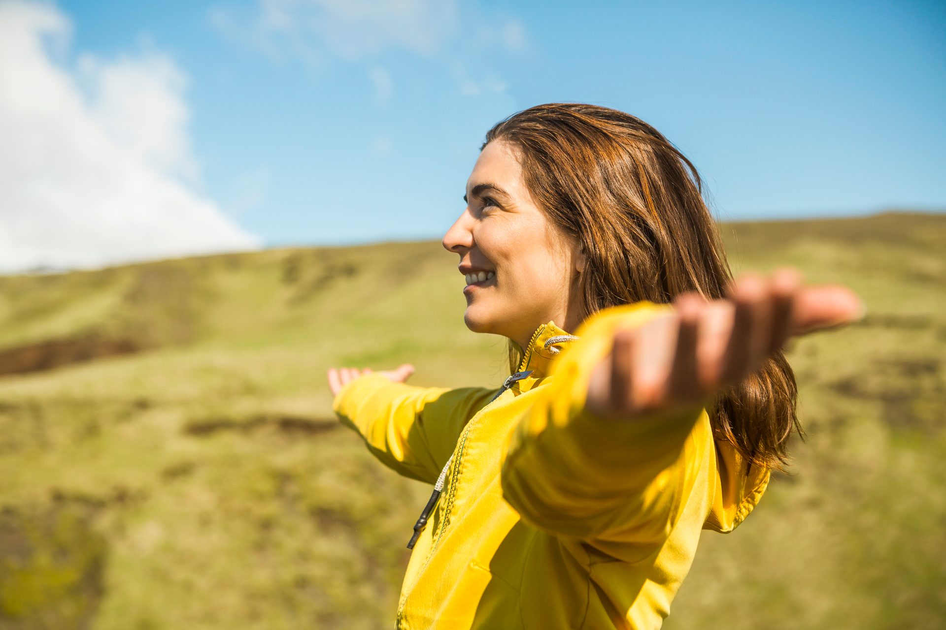 People in nature, Flash photography, Sky, Cloud, Smile, Happy, Gesture, Travel