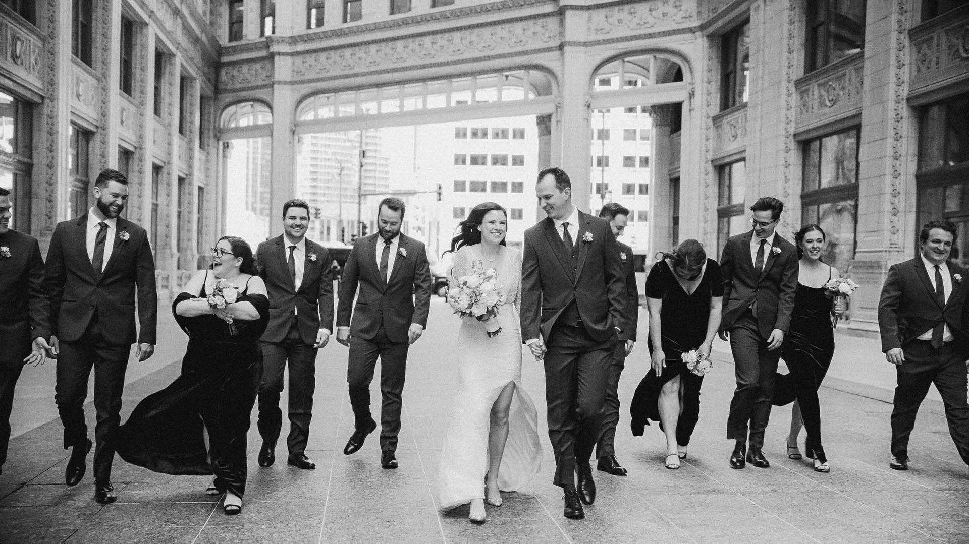 Formal wear, Monochrome photography, Photograph, Standing, Event, Happiness, Ceremony, Waist, Suit