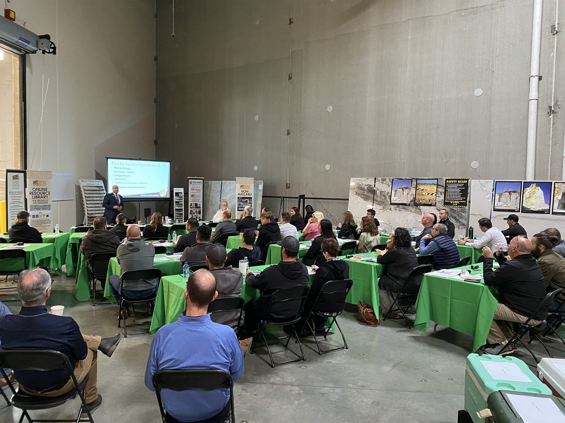 Inside the Shop, Stone World, Stone Industry Education Events, SIE