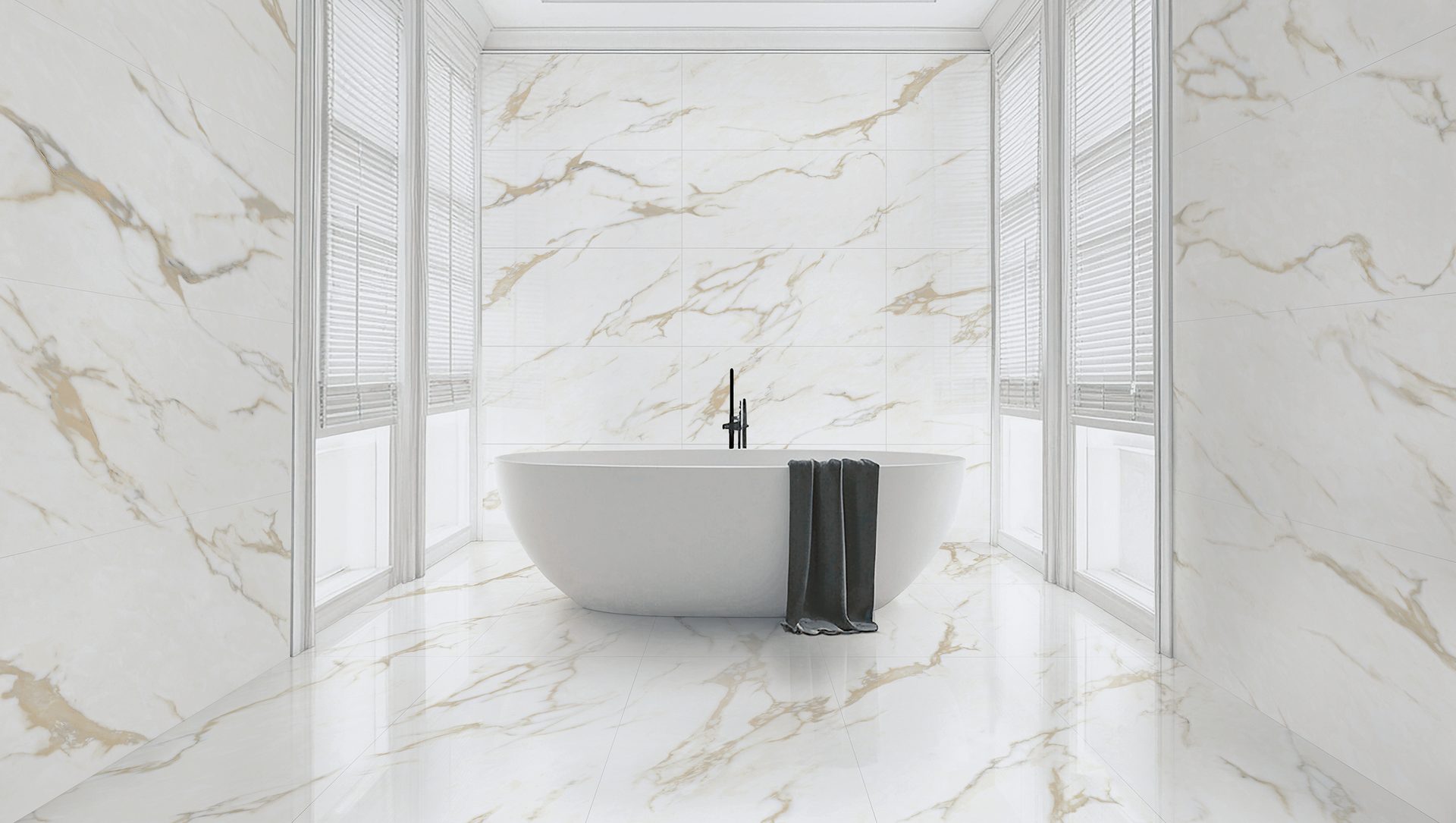 Interior design, Plumbing fixture, Flooring, Wall, Floor, Tile, Bathroom, Tap, Ceiling, tile, ceramic tile, white