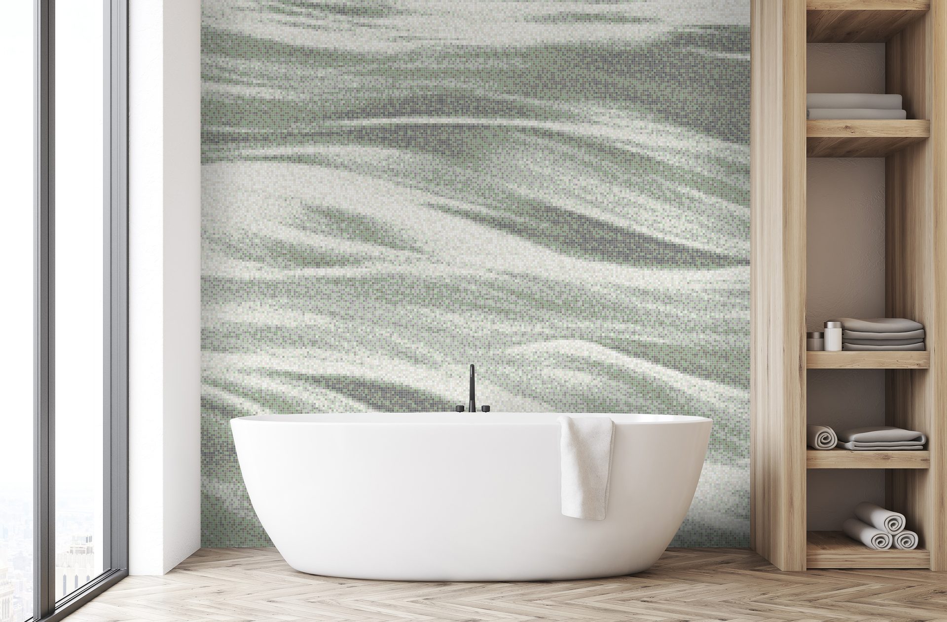 Kait Paradowski, Jill Cohen, vice president, Artistic Tile, Color Palettes and Surface Finishes