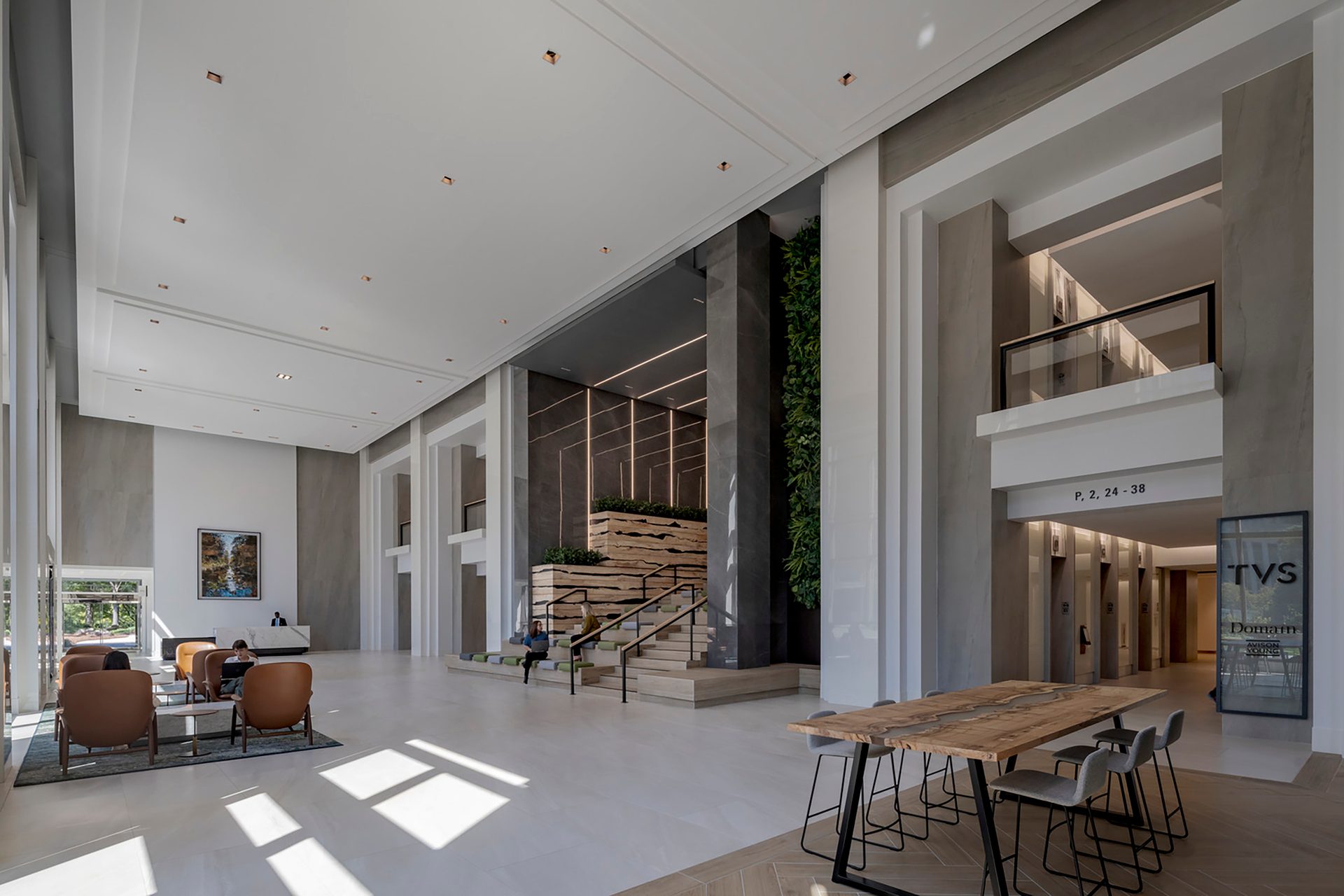 Photo courtesy of Ceramics of Italy/TVS Design &#x26; Architecture, Promenade Tower in Atlanta, GA, Steve Clem, principal at TVS Design &#x26; Architecture 