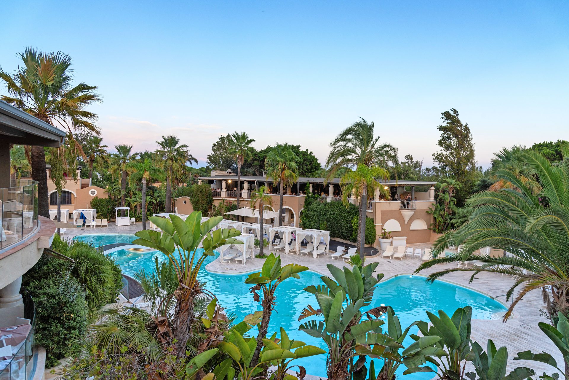 Swimming pool, Outdoor furniture, Resort