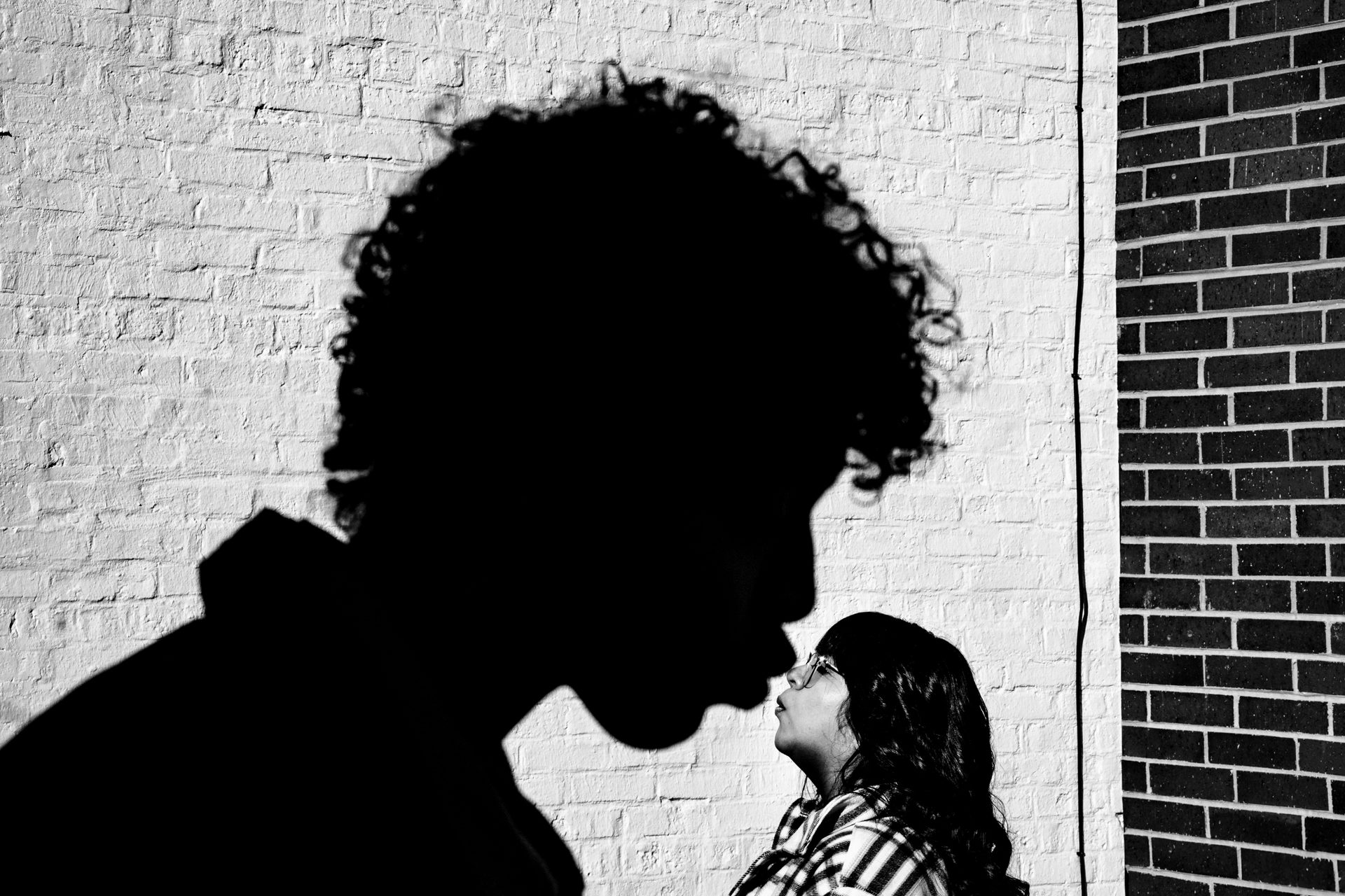 Black and white, Monochrome photography, Photograph, Love