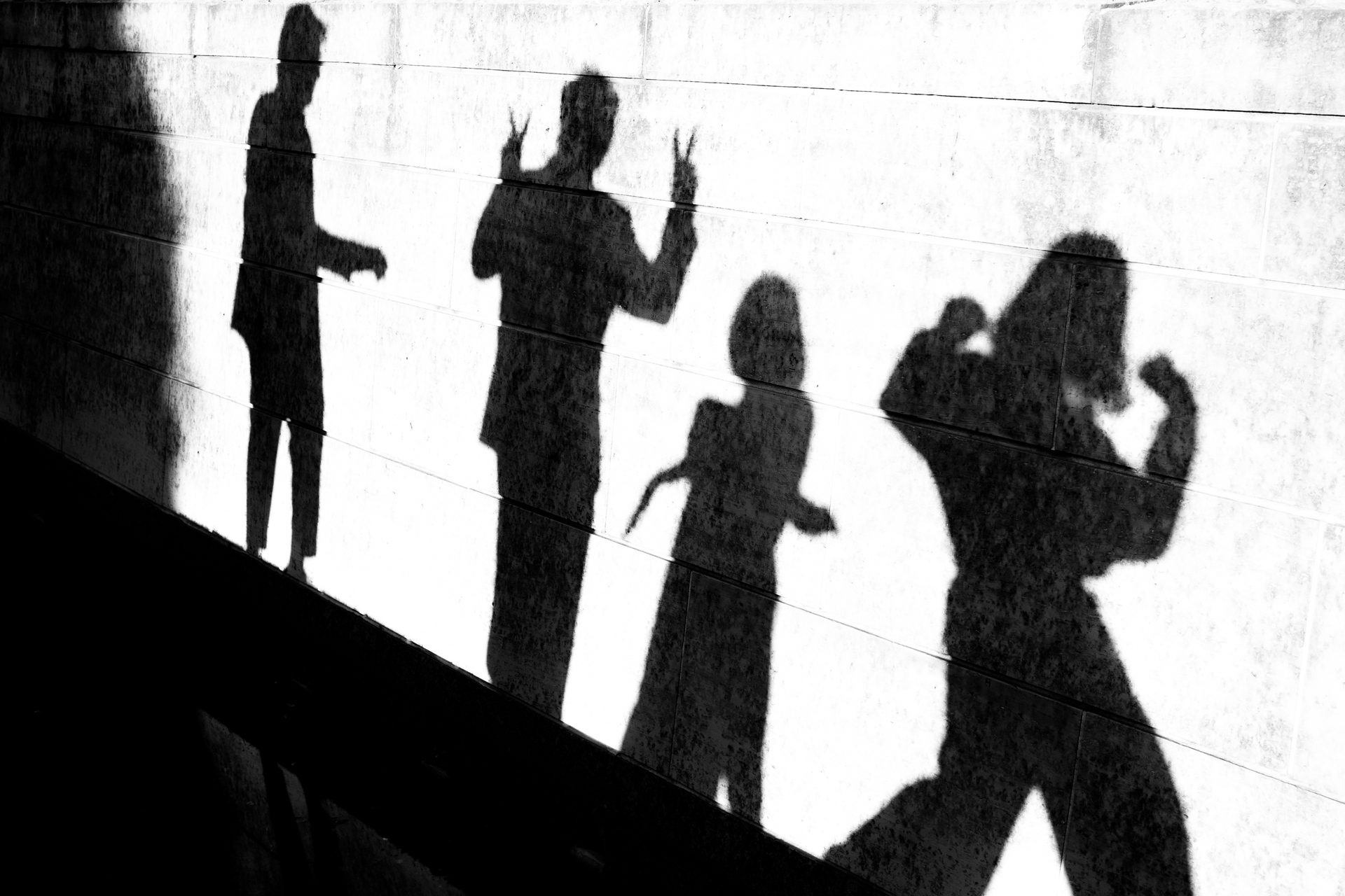 Water, White, Standing, Gesture, Black-and-white, Style