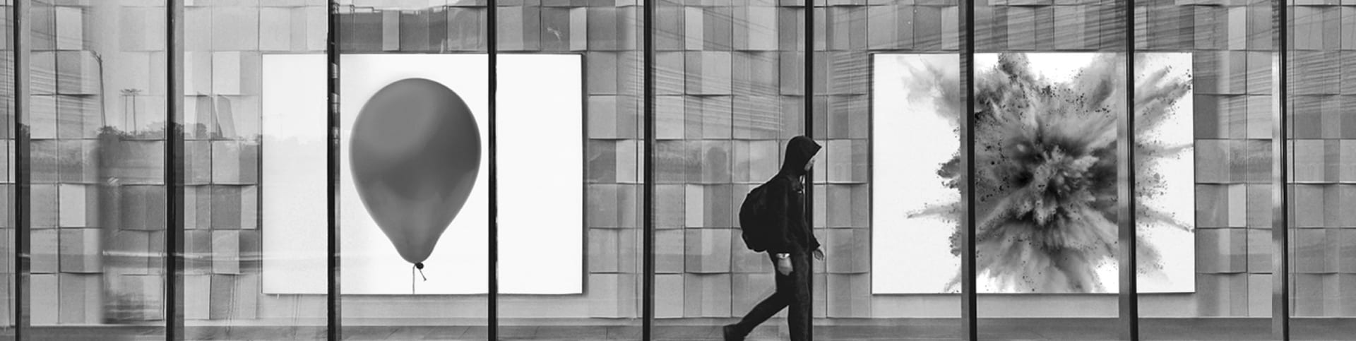 Black and white, Monochrome photography, Composite material