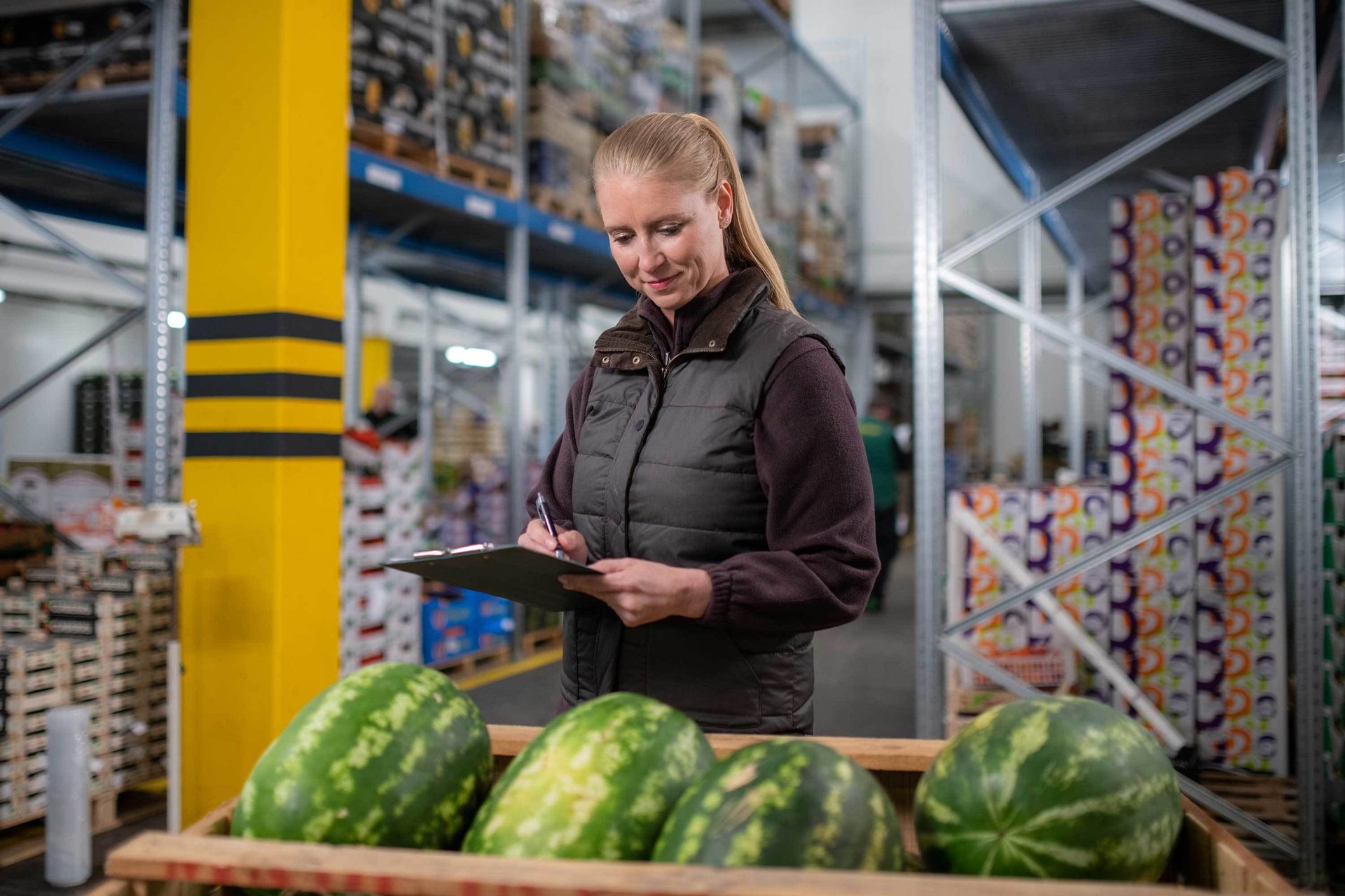 Natural foods, Whole food, Green, Citrullus, Smile, Watermelon, Selling, Plant, Fruit
