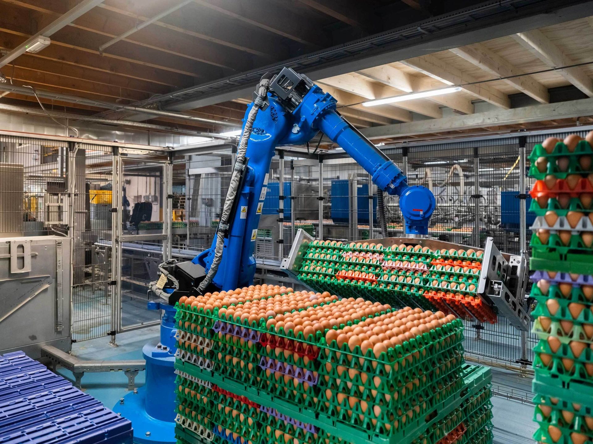 Mass production, Blue