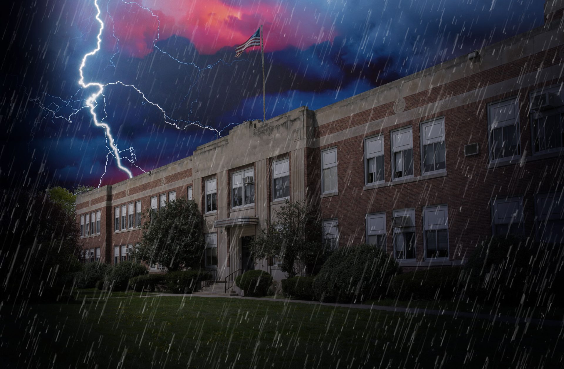Cloud, Atmosphere, Plant, Lightning, Window, Building, Sky, Light, Thunder, Water