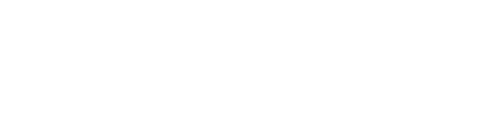 White outline of mountains on a dark green background.