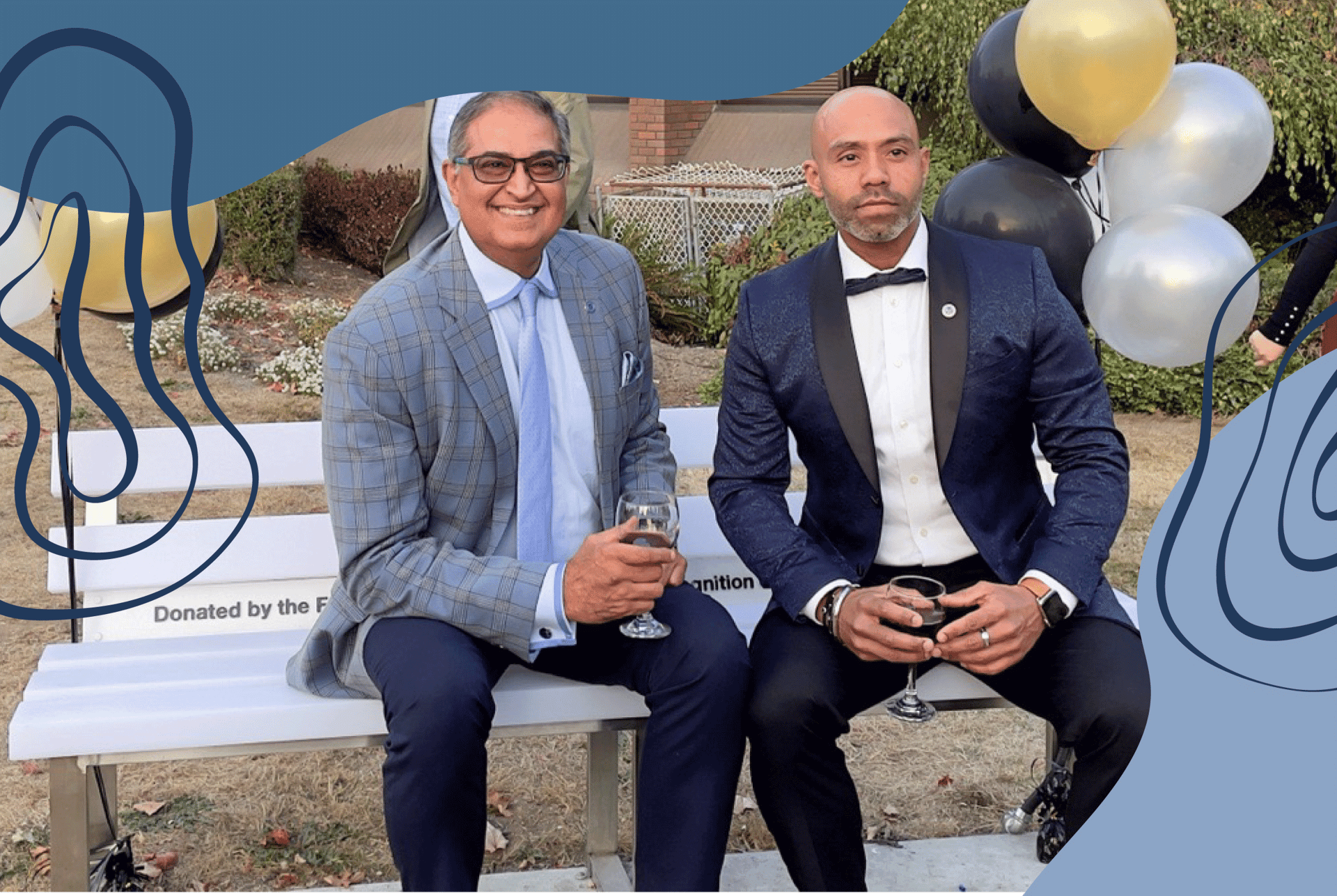 Trousers, Photograph, Smile, White, Tie, Balloon, Happy