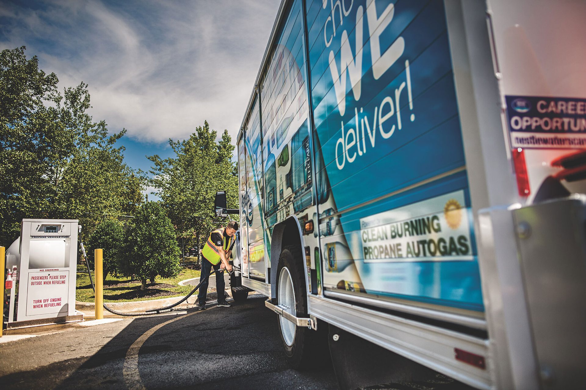 Trucks, propane, Compressed Natural Gas (CNG)