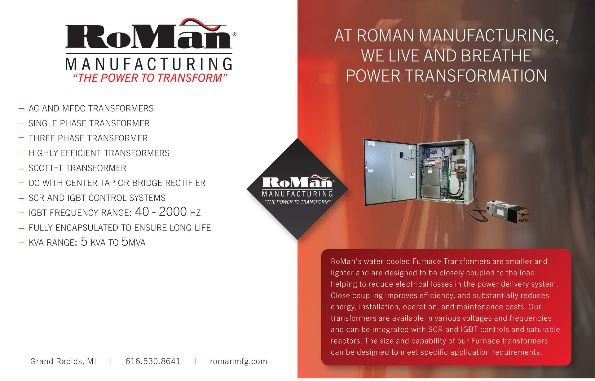 RoMan Manufacturing Ad