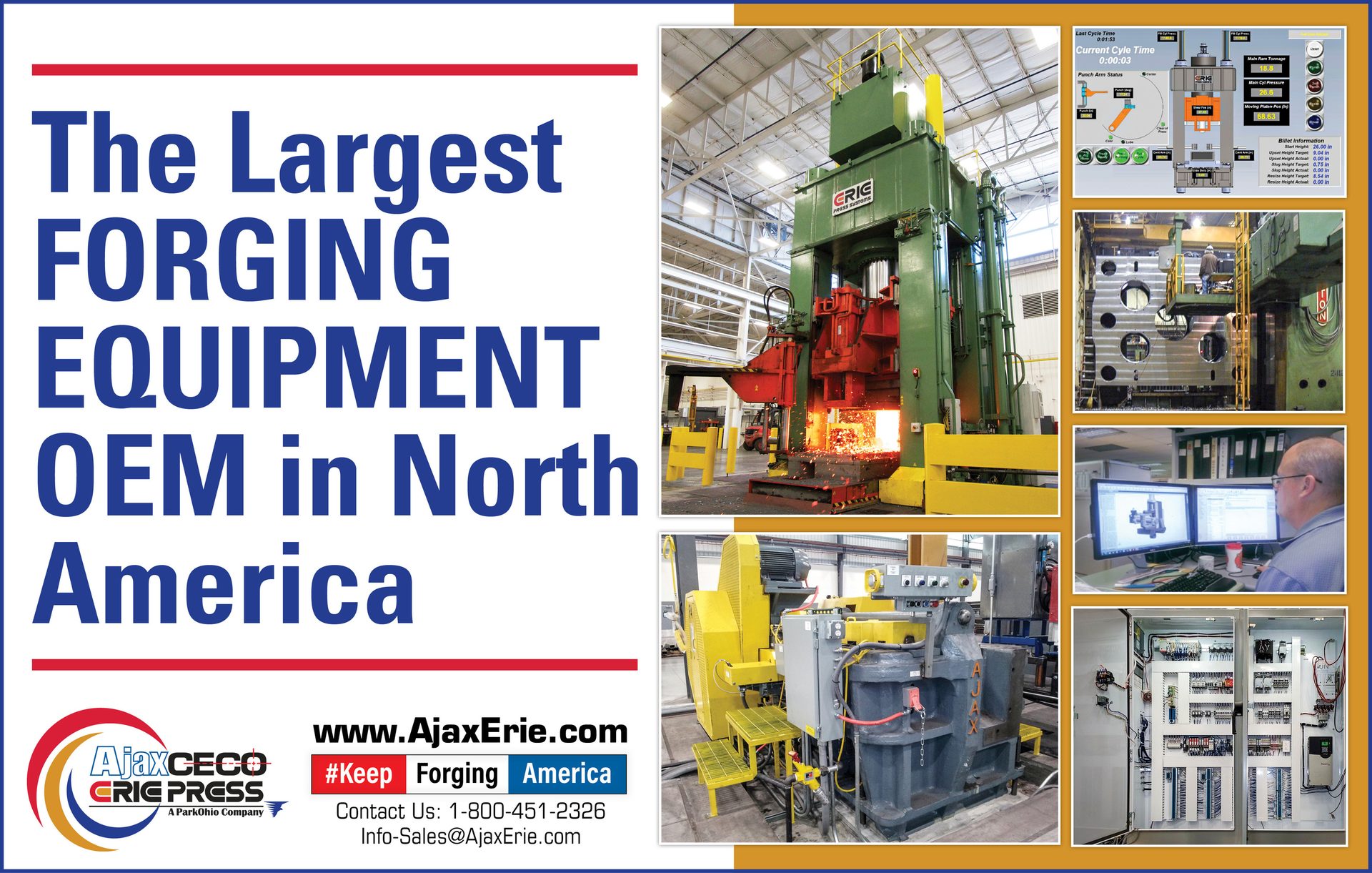 Ad: Ajax/CECO/Erie Press