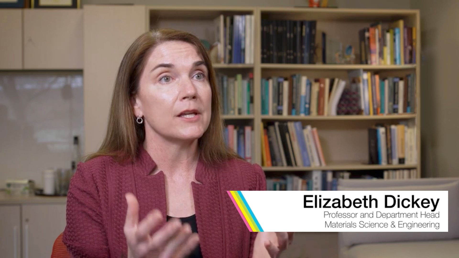 Video featuring Elizabeth Dickey