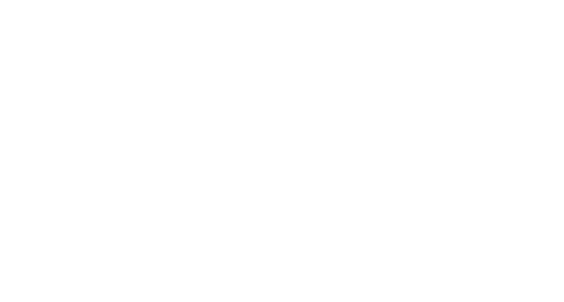 World map showing all continents in white on a dark green background.