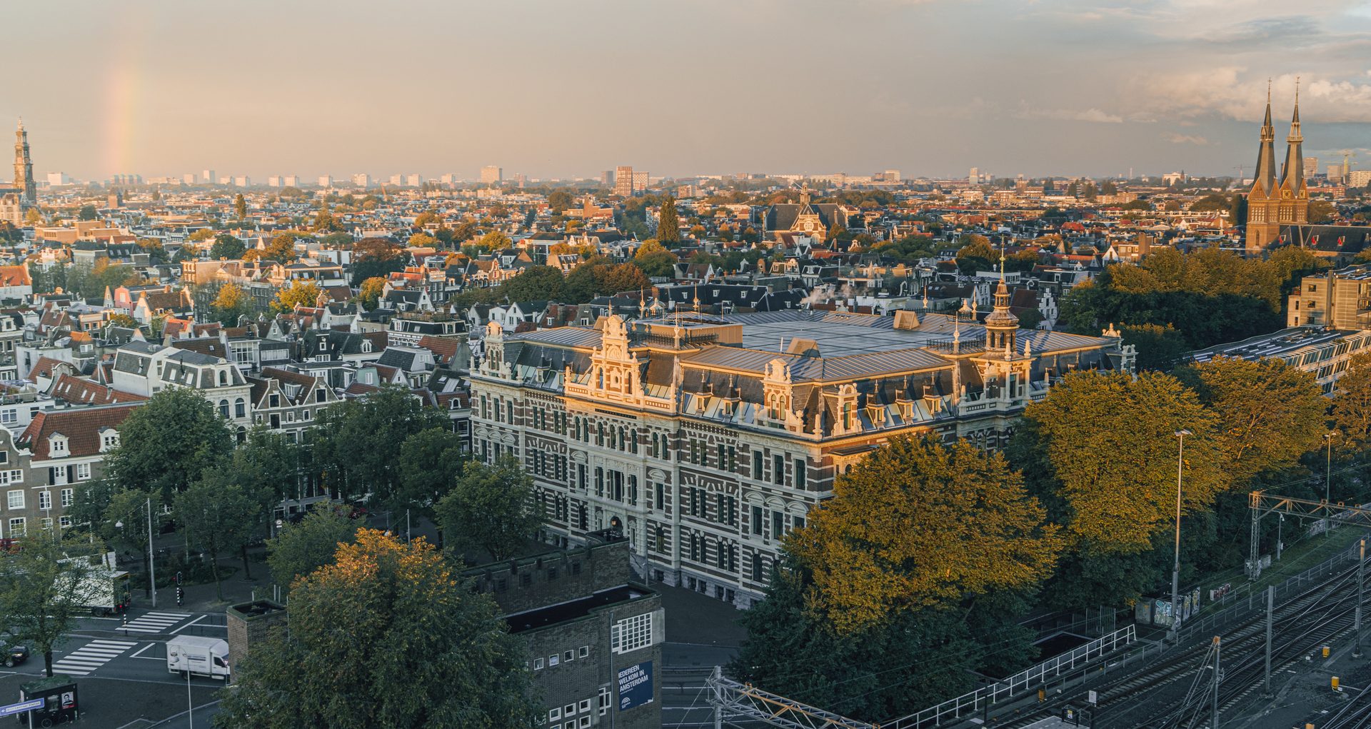 Tower block, Urban design, Sky, Building, Window, Plant, Tree, Architecture, Cloud, Sunlight