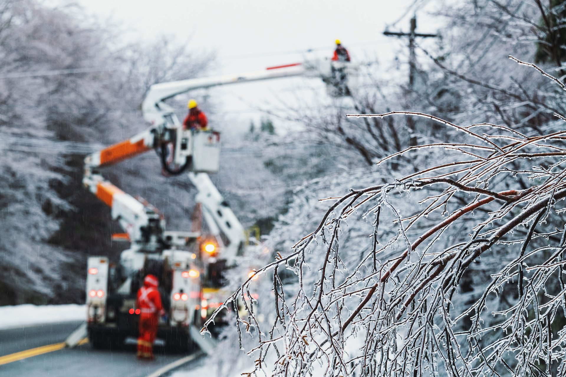 Winter, Machine