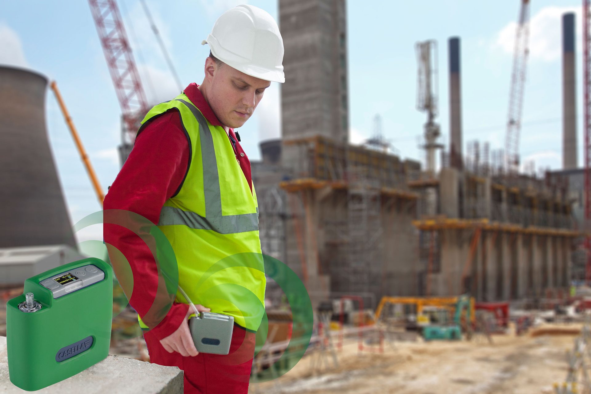 Hard hat, High-visibility clothing, Construction worker, Workwear, Sky, Tradesman, Engineer, Headgear