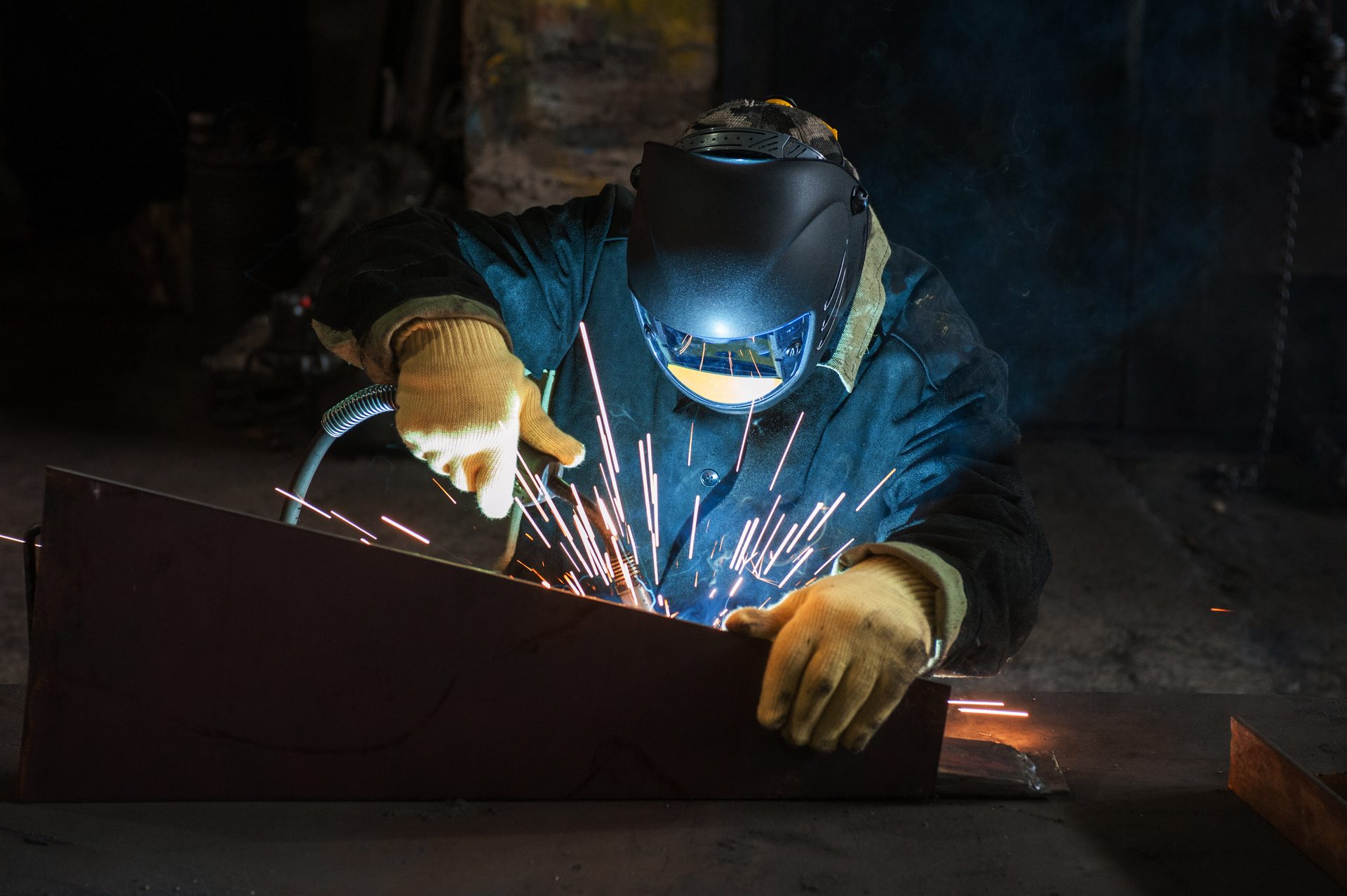Welding helmet, Welder, Headgear