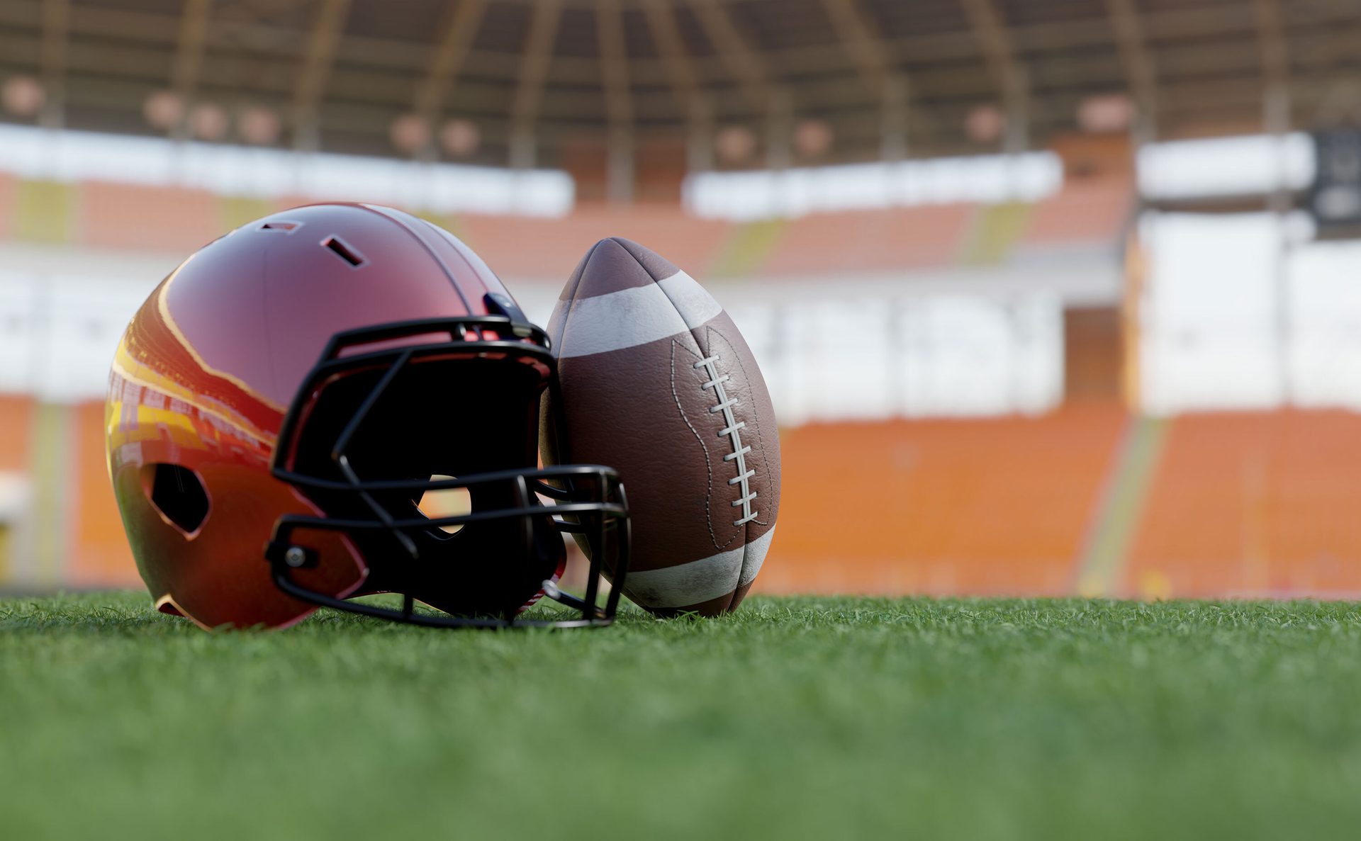 Sports equipment, Football helmet, Face mask, Headgear, Player