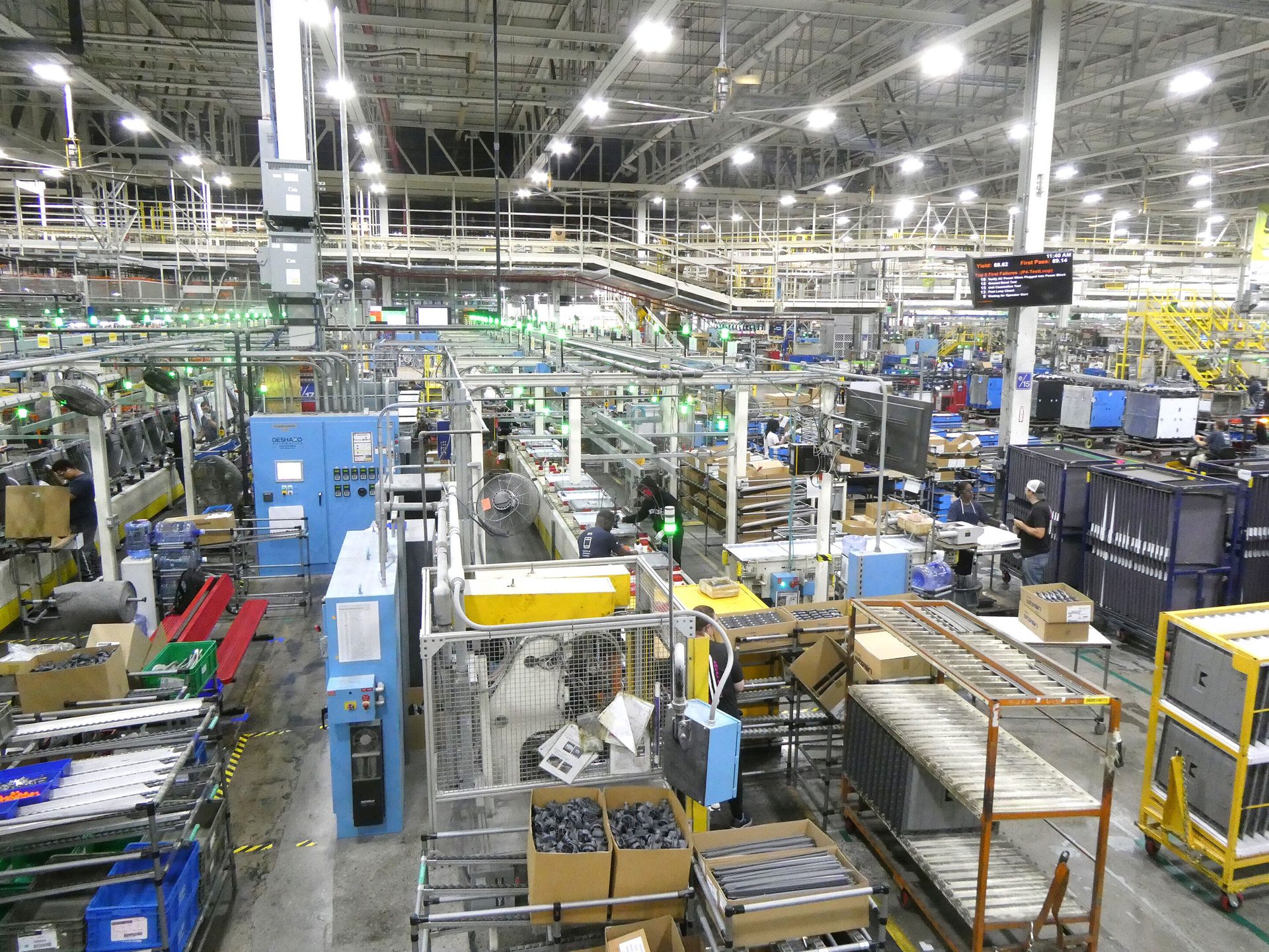 Motor vehicle, Mass production
